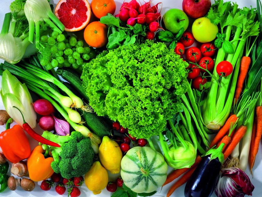 1024x768 Fruit And Vegetables Wallpaper .