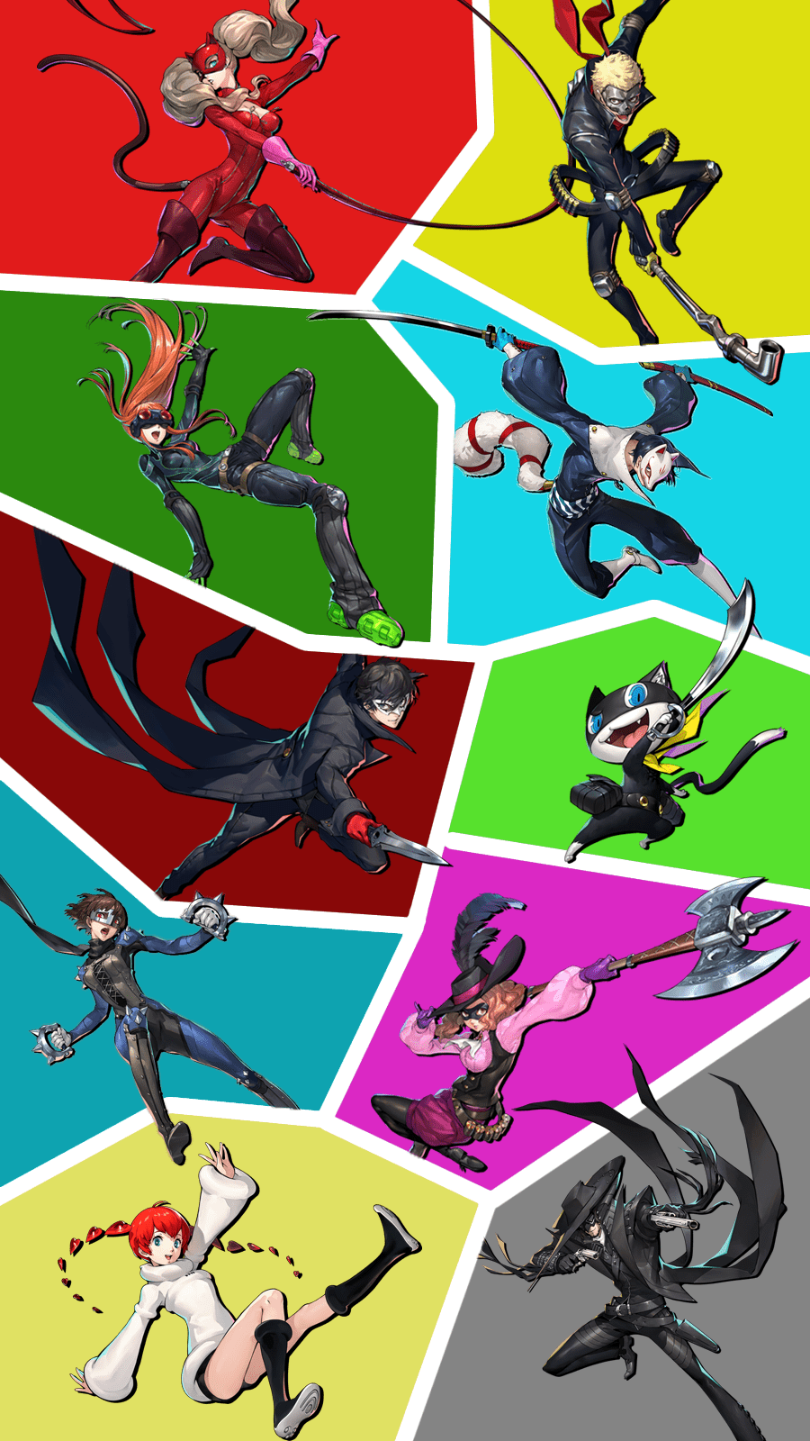 900x1600 Updated Persona 5 Scramble wallpaper .
