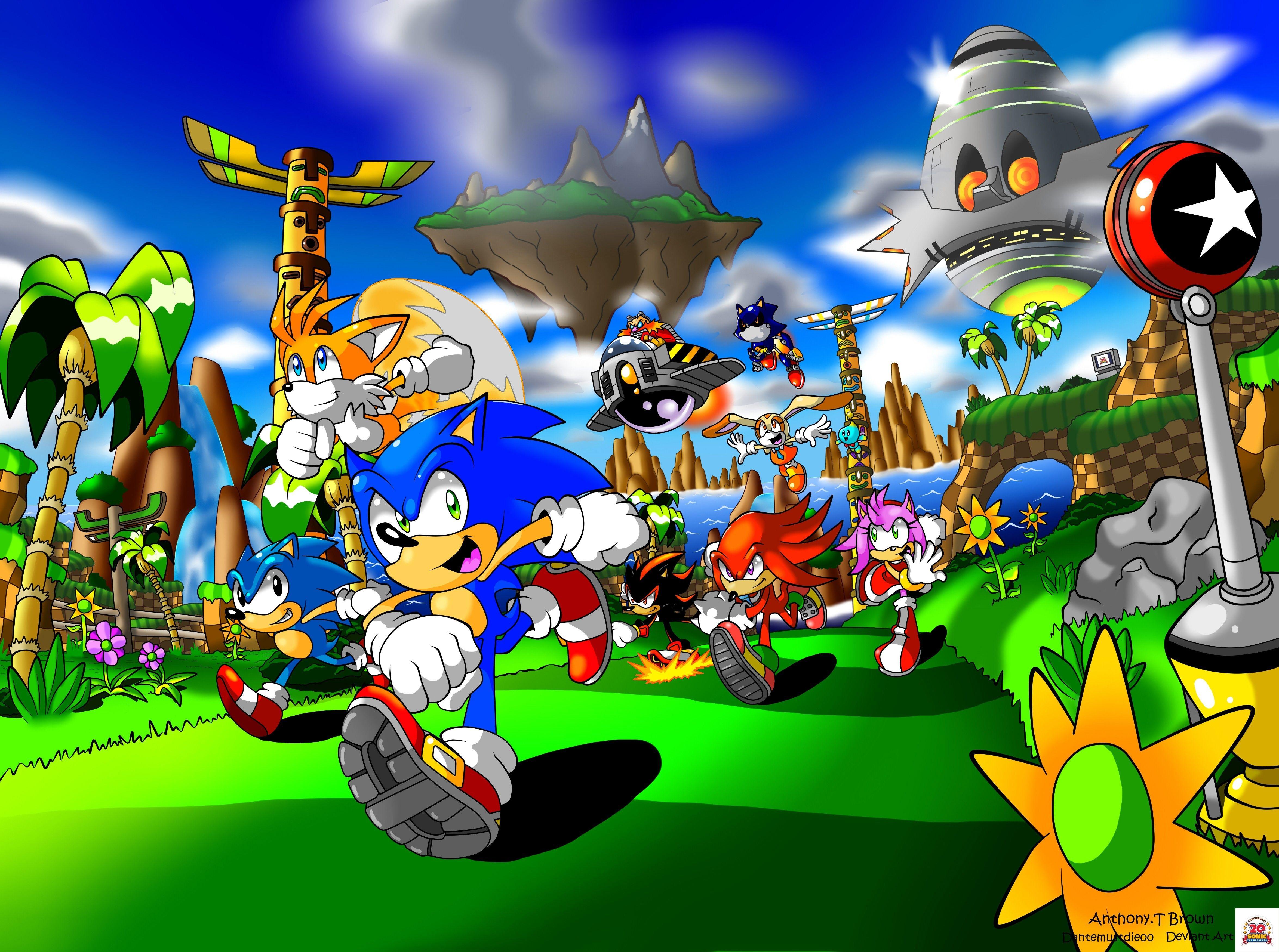 Sonic Wallpapers Top Free Sonic Backgrounds Wallpaperaccess