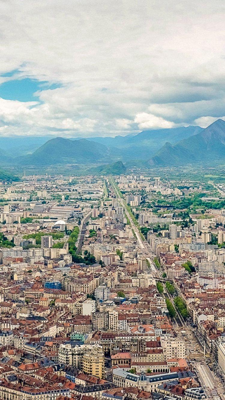 750x1334 Free download Grenoble Panorama 4K HD .