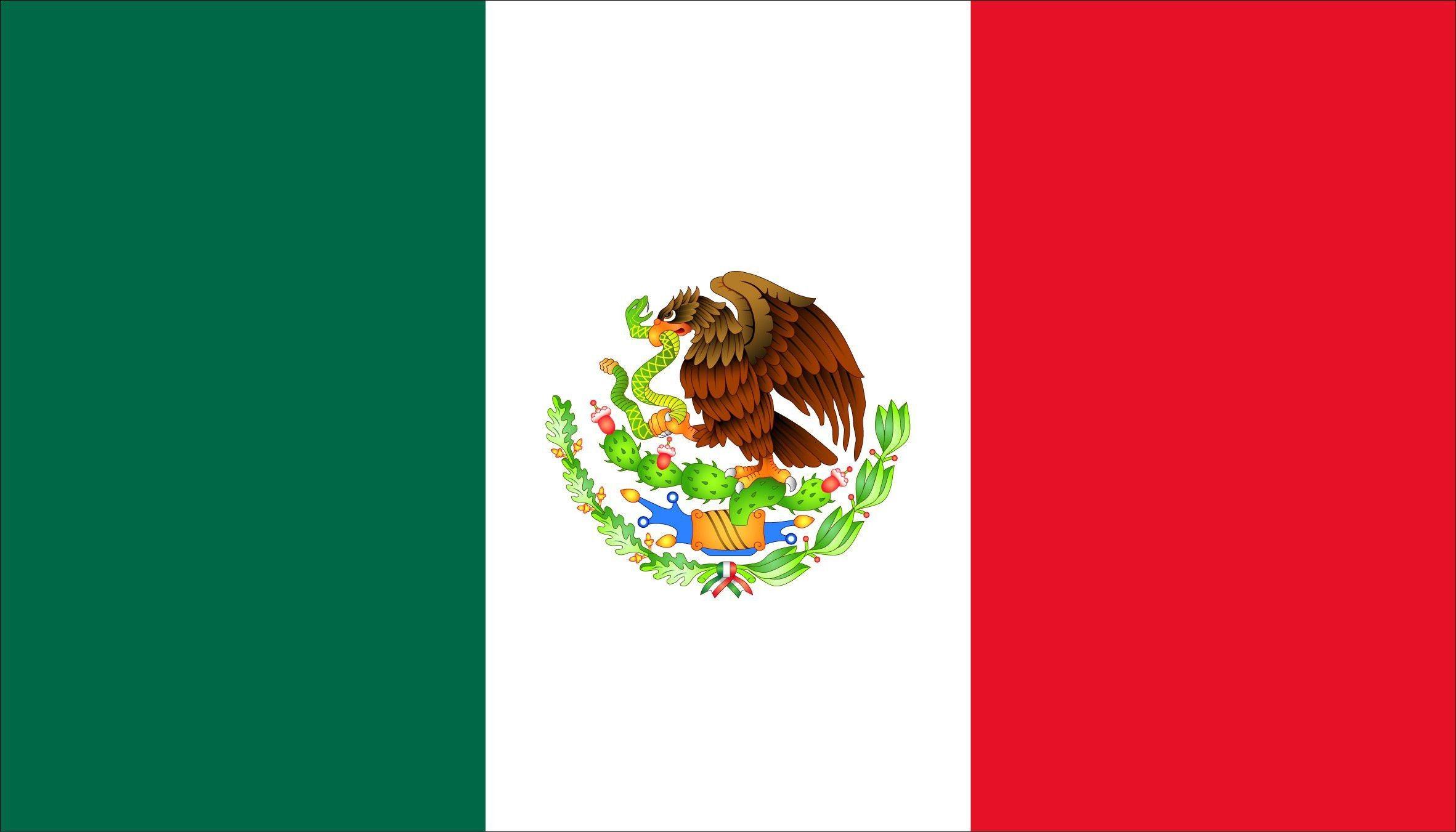 2363x1351 Mexico Flag
