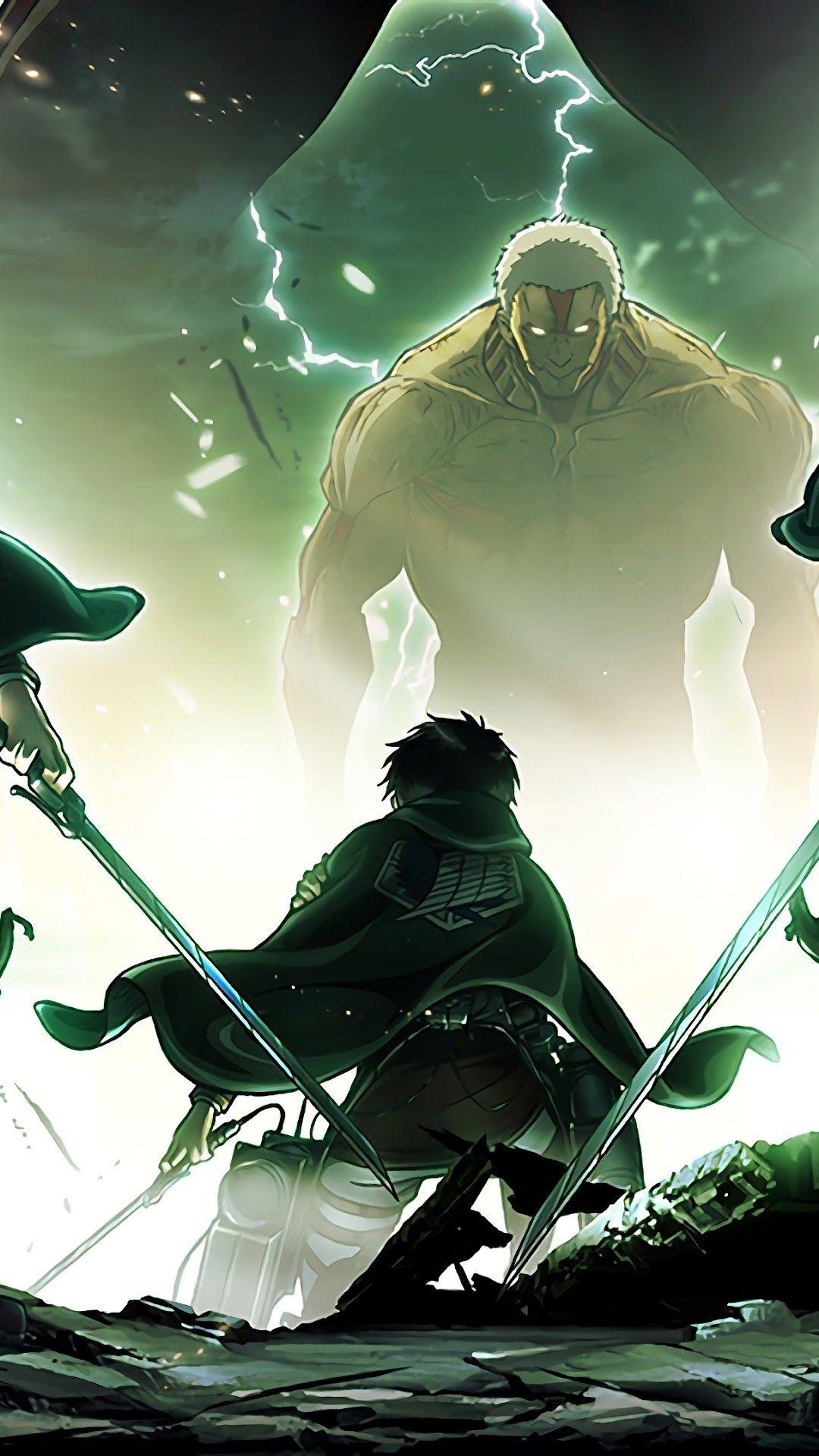 1080x1920 Attack On Titan iPhone Wallpaper