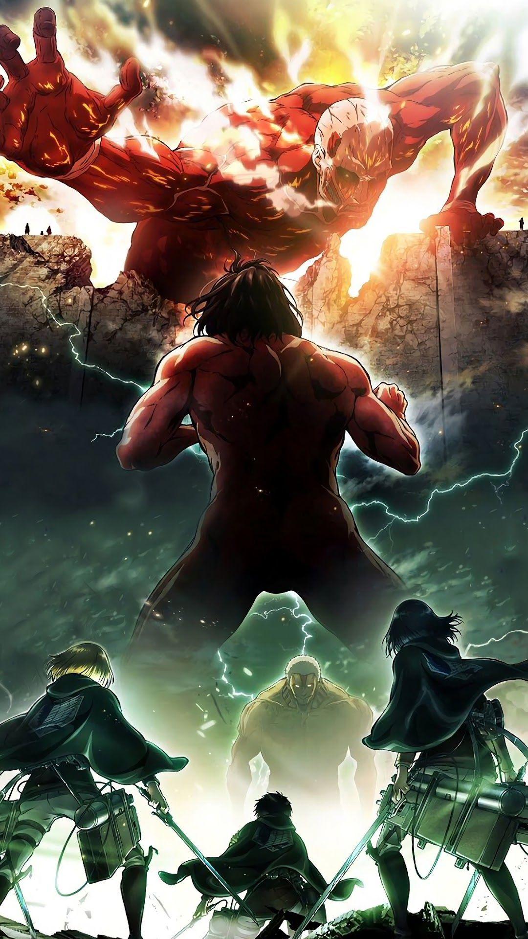 Aot Iphone Wallpapers Top Free Aot Iphone Backgrounds Wallpaperaccess