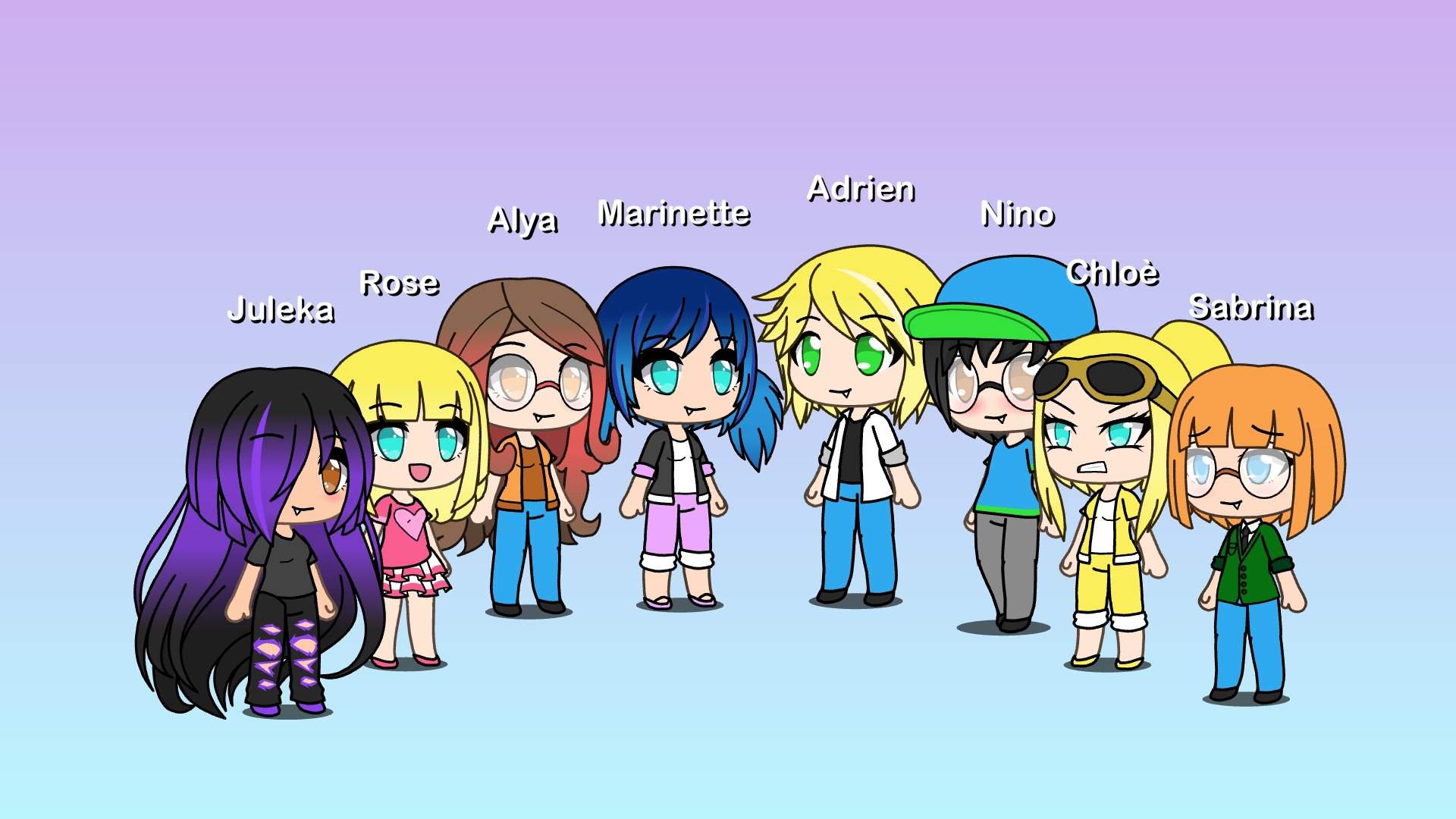 1920x1080 Marichat presents. Gacha life .