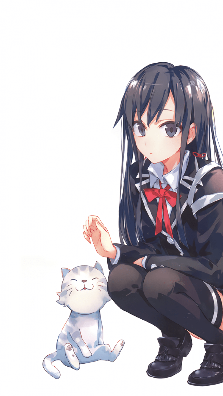 750x1334 Download 750x1334 Yahari Ore No Seishun .