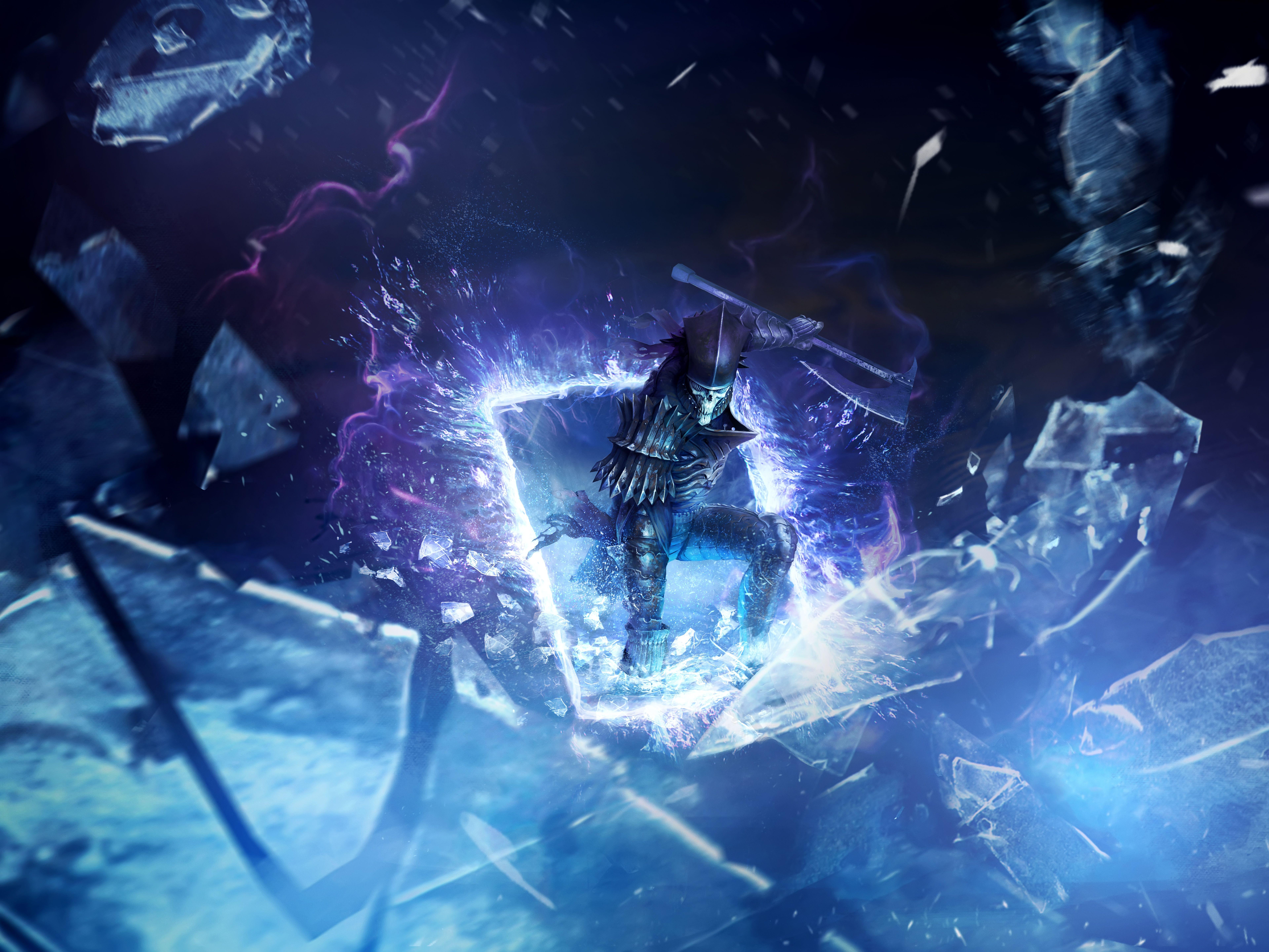 7680x5760 Nithral Gwent: The Witcher Card Game 4k laptop wallpaper Gaming