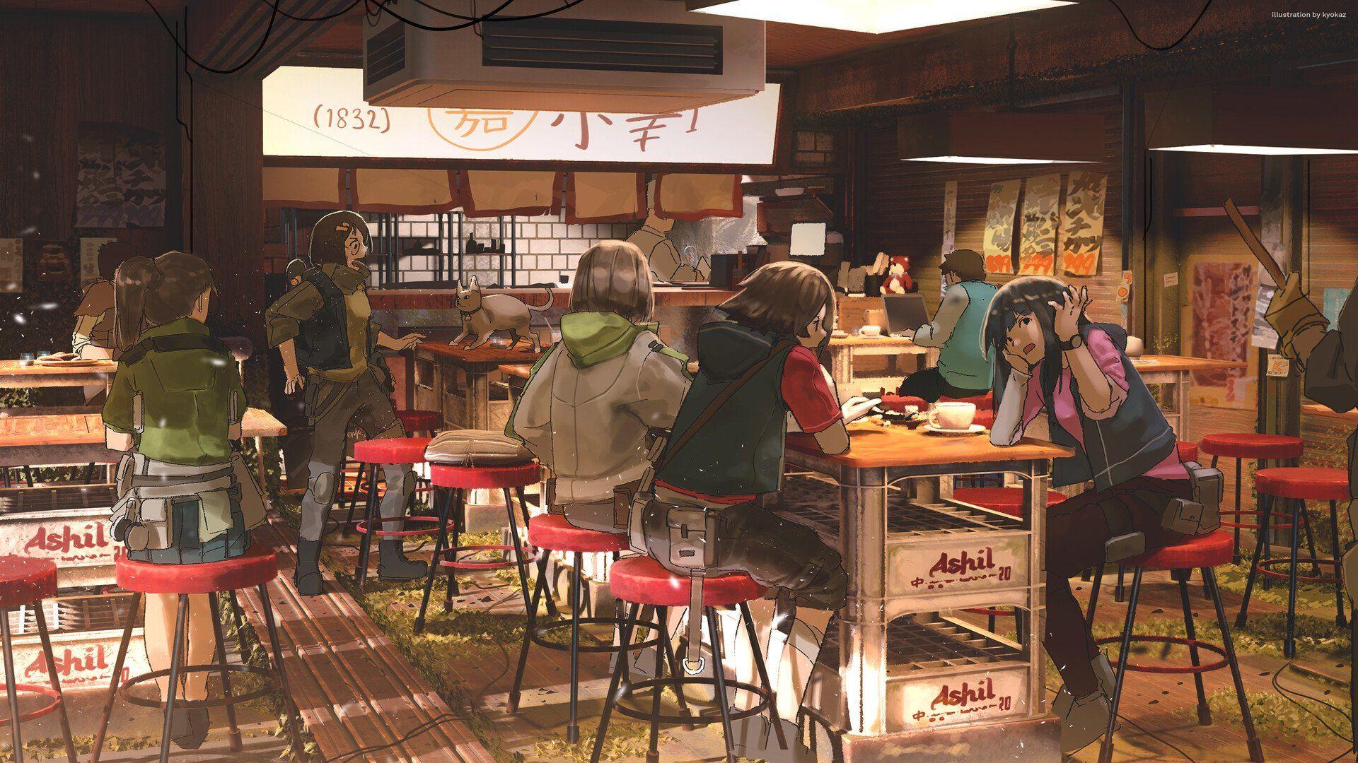 Anime Restaurant Wallpapers - Top Free Anime Restaurant Backgrounds