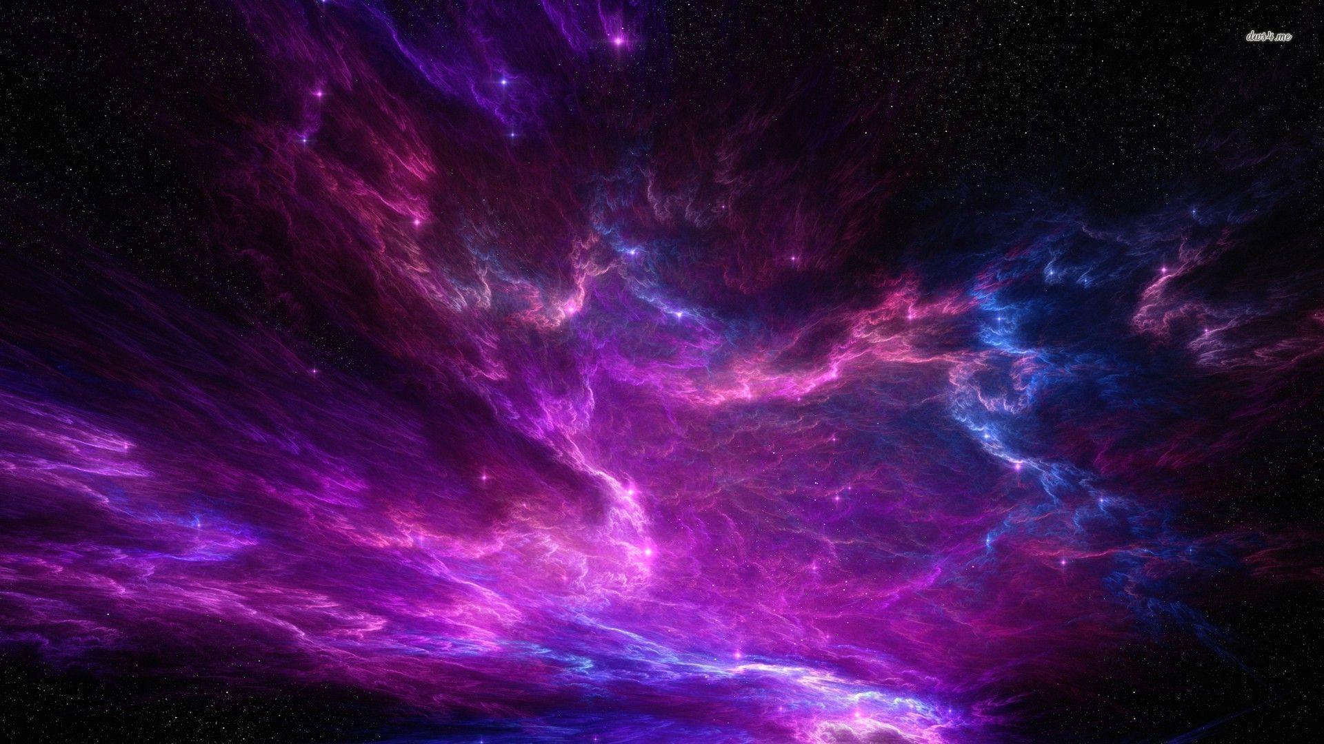 1920x1080 Purple Space Wallpaper 1920x1080 posted .
