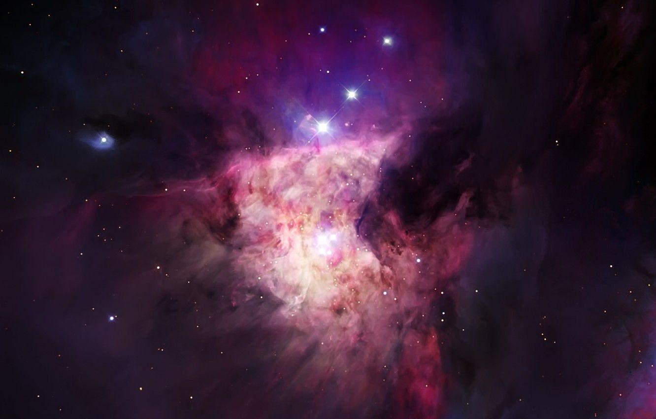 1332x850 space, nebula, beautiful, purple .