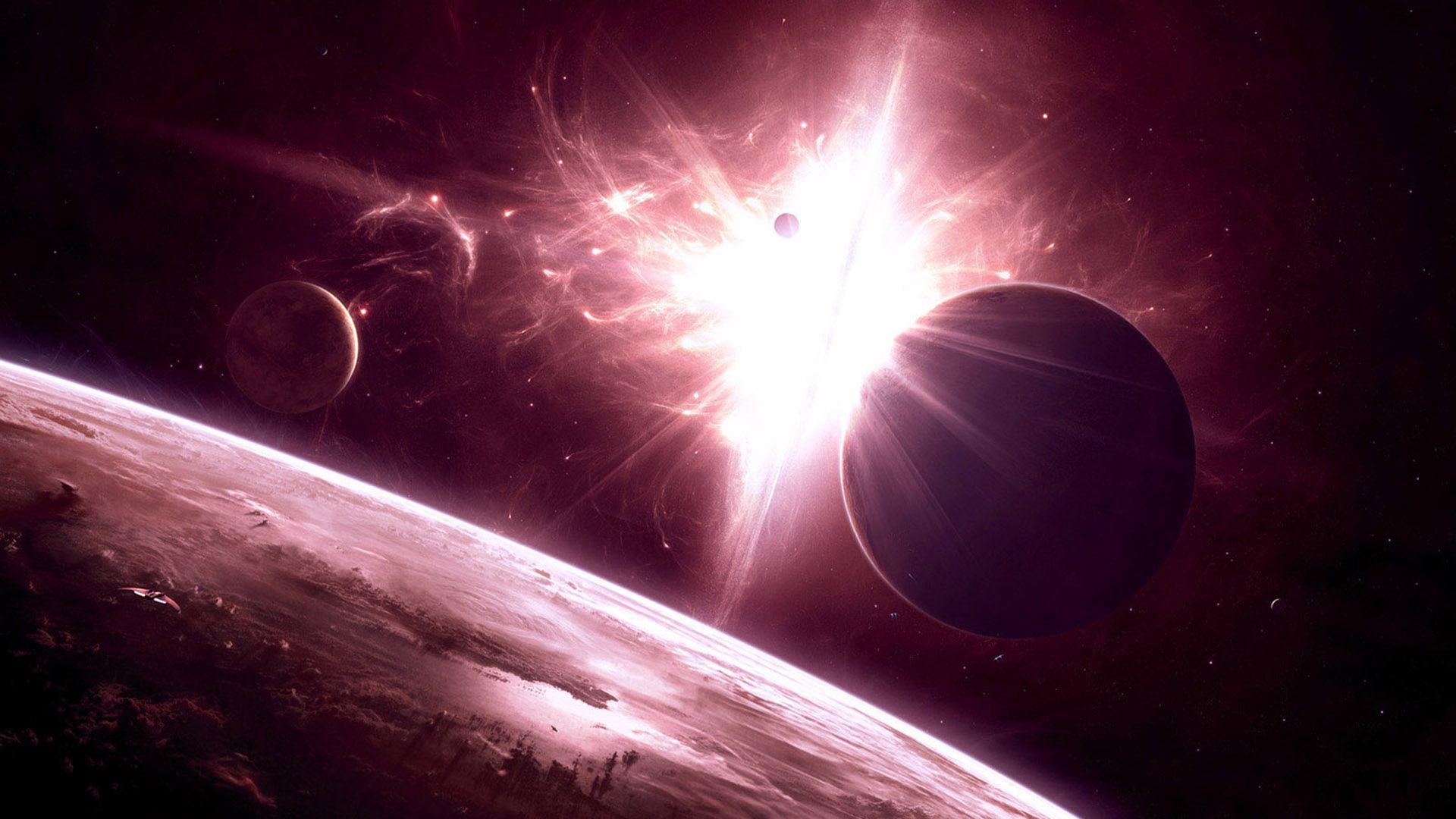 1920x1080 Space wallpaper universe pixel artistic art fantasy tattoo large