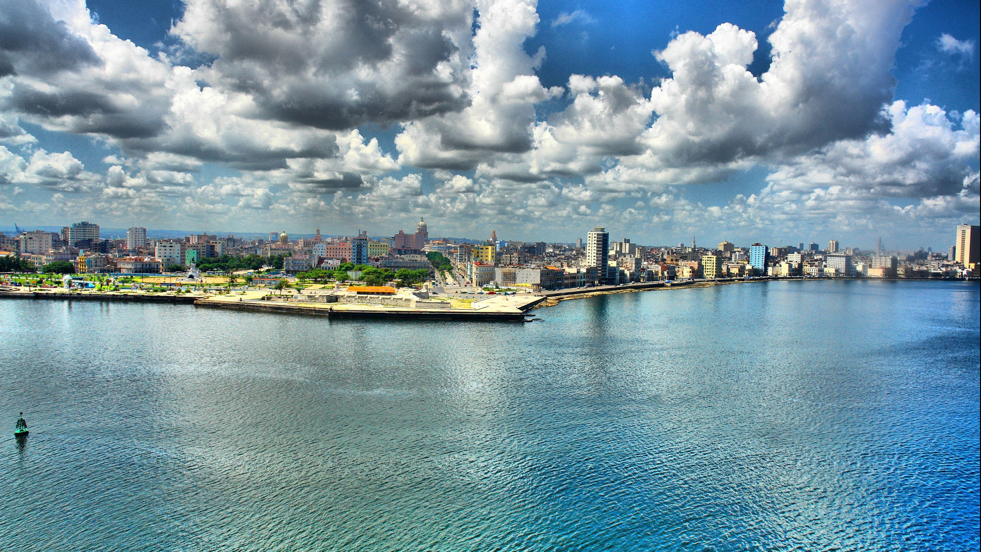 3840x2160 Wallpaper 4k cuba, havana, promenade .
