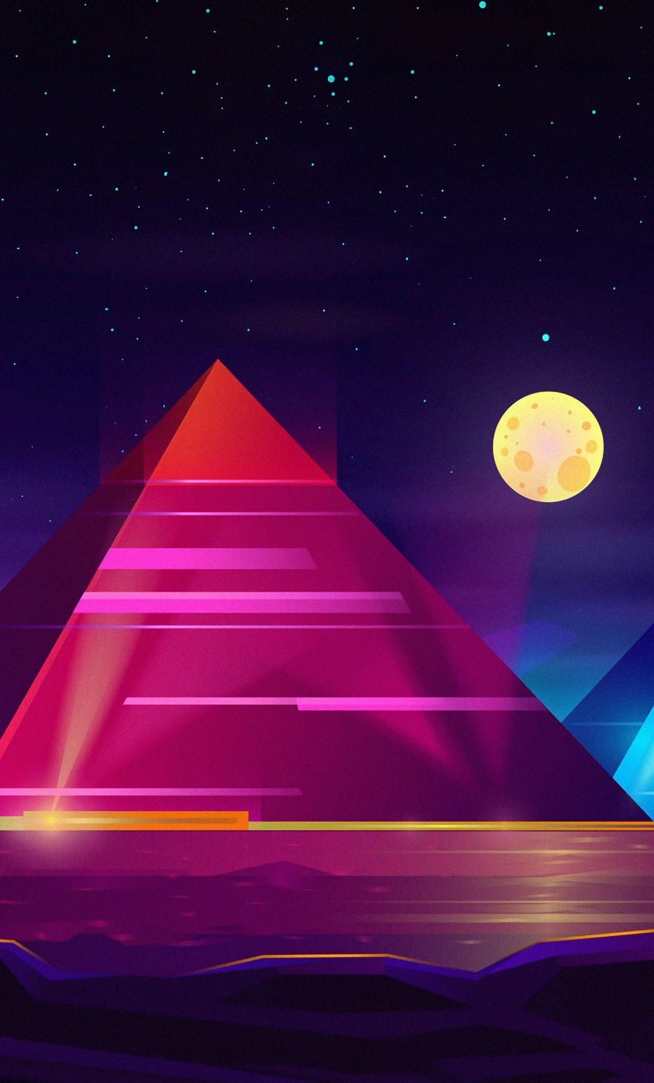 1280x2120 Download 1280x2120 wallpaper pyramids .