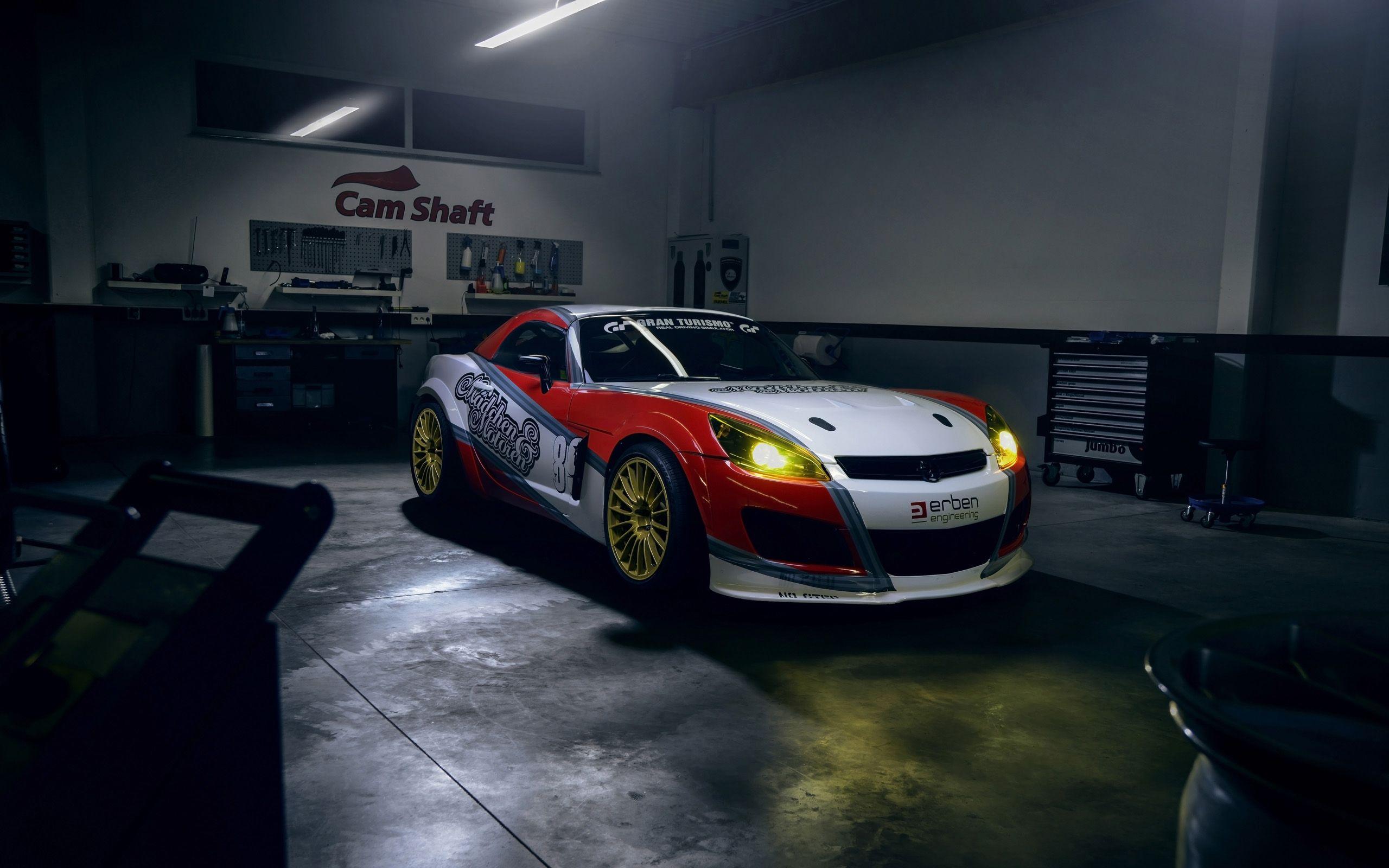 2560x1600 Madchen and Motoren Opel GT .