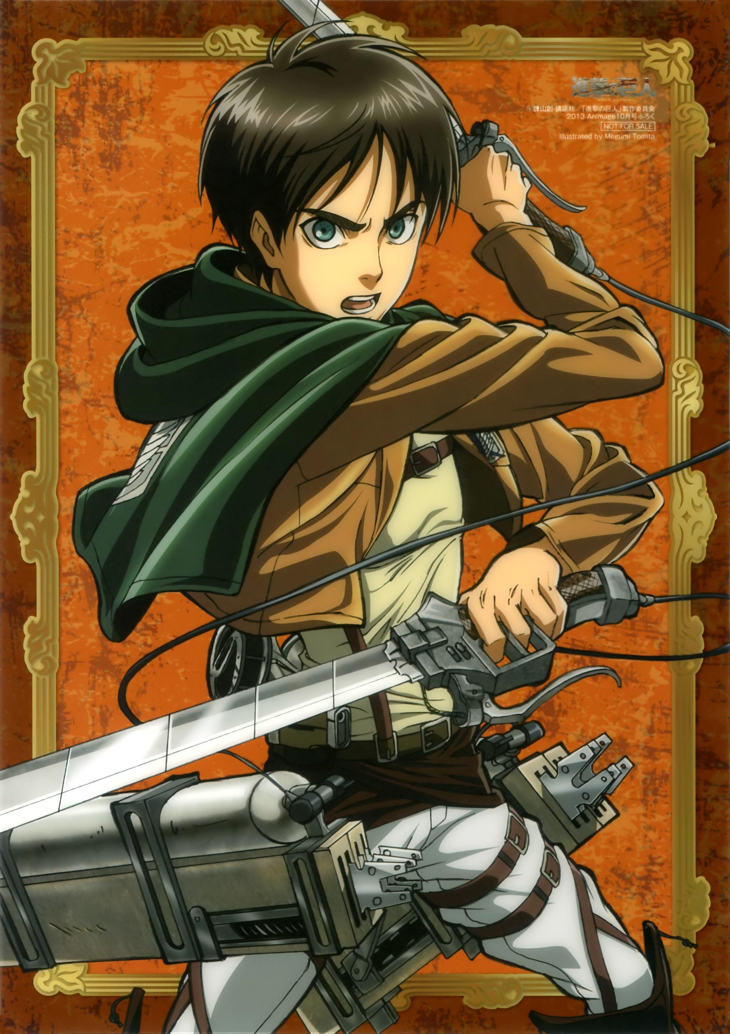 2501x3542 Eren Yeager and Scan Gallery