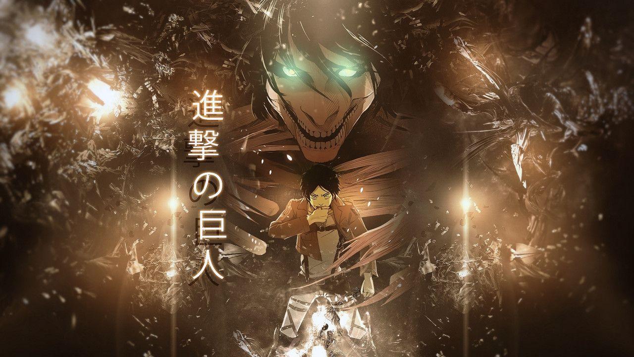 1280x720 Titan Eren Yeager HD Anime