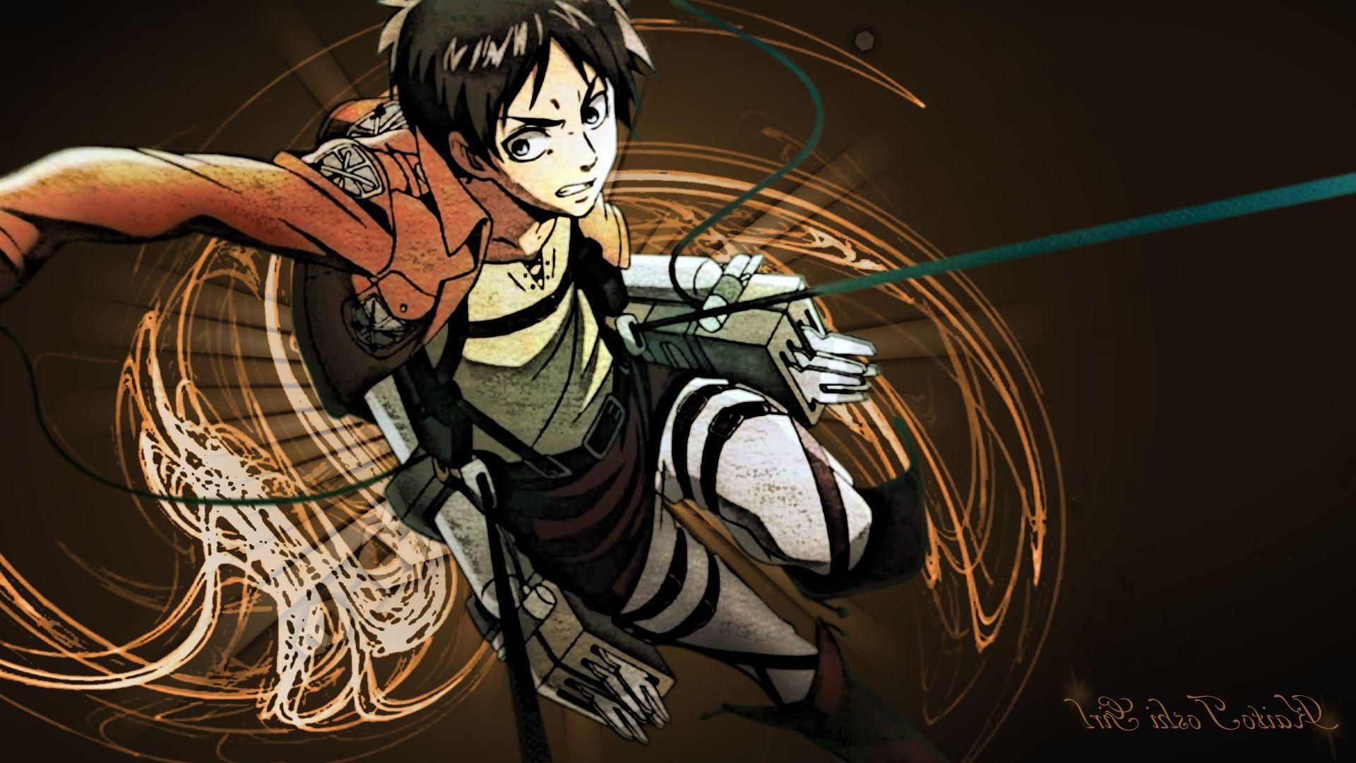 1920x1080 Eren Yeager Attack On Titan wallpaper .