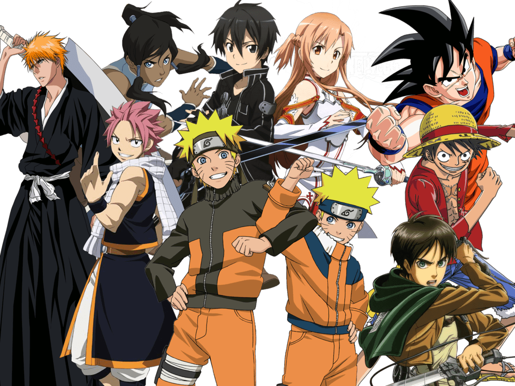 Anime Collage Wallpapers - Top Free Anime Collage Backgrounds