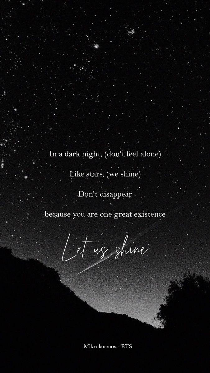675x1200 Bts On Let Shine Mikrokosmos I Am Alone Wallpaper 2019 Meaningful Bts Lyrics Quotes HD Wallpaper