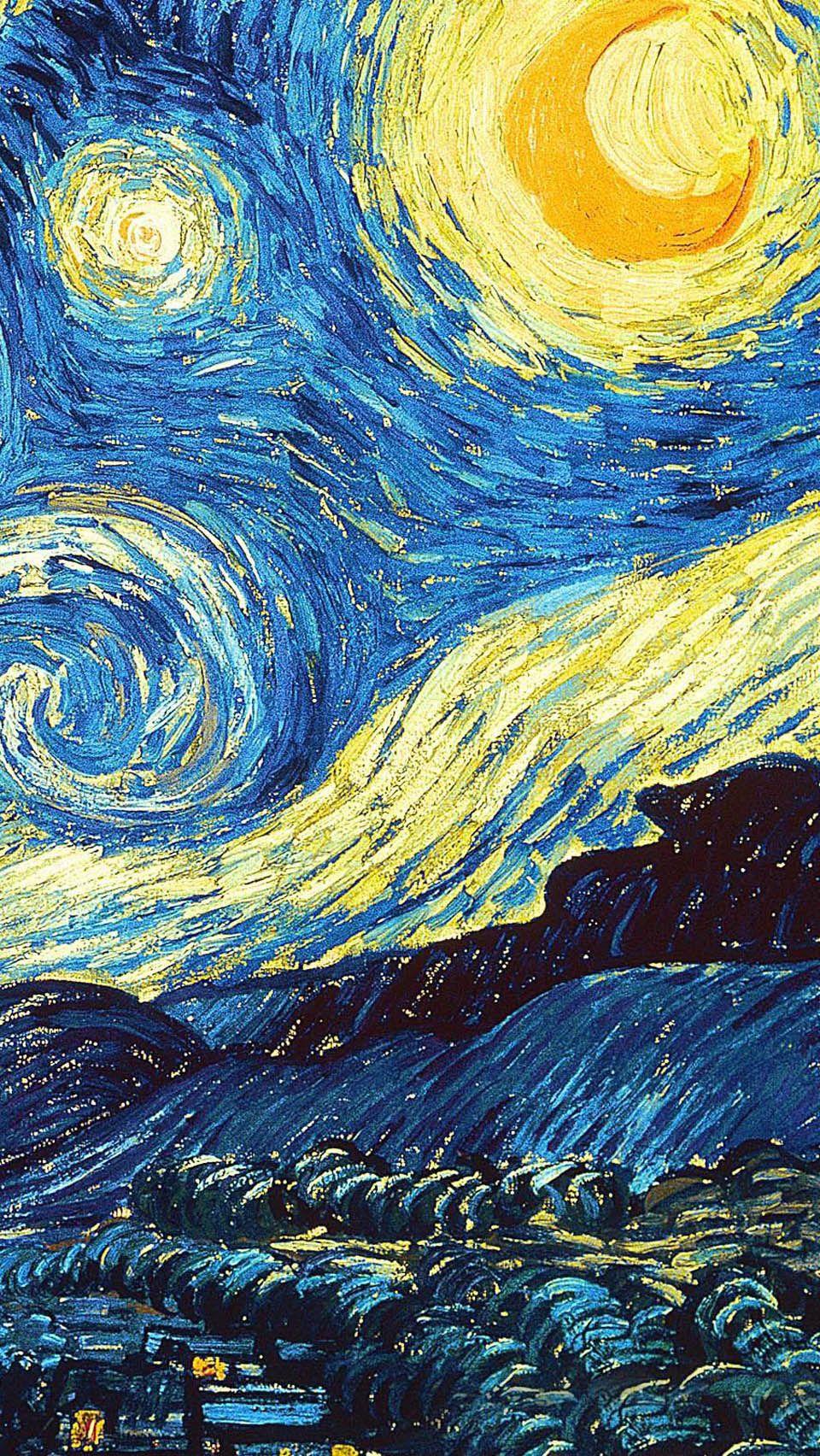 960x1704 A3 Starry Night Wallpaper Group Wallpaper