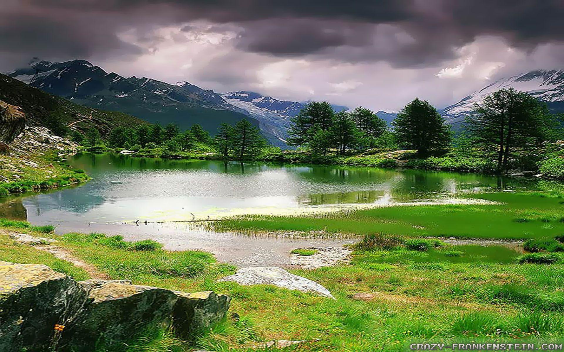 1920x1200 Spring Landscape Wallpaper For iPhone .