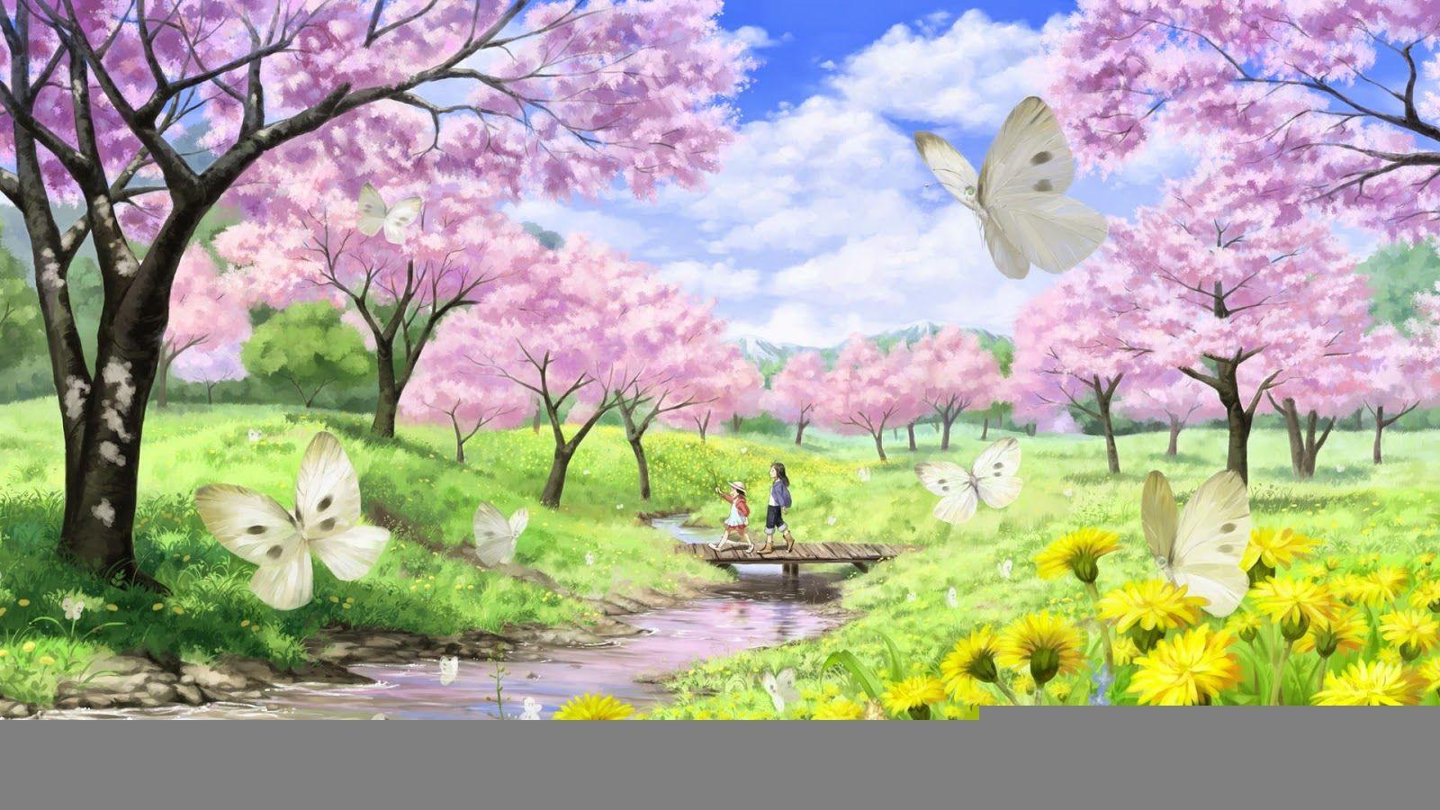 1600x900 Free Spring Desktop Wallpaper Nature .line.