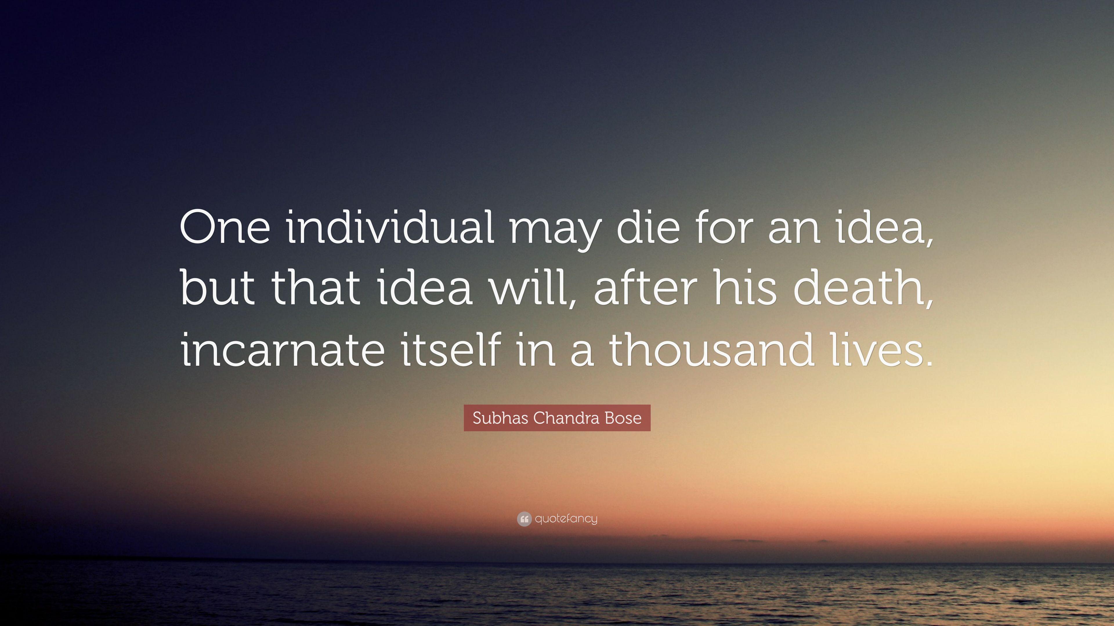 3840x2160 Subhas Chandra Bose Quotes .