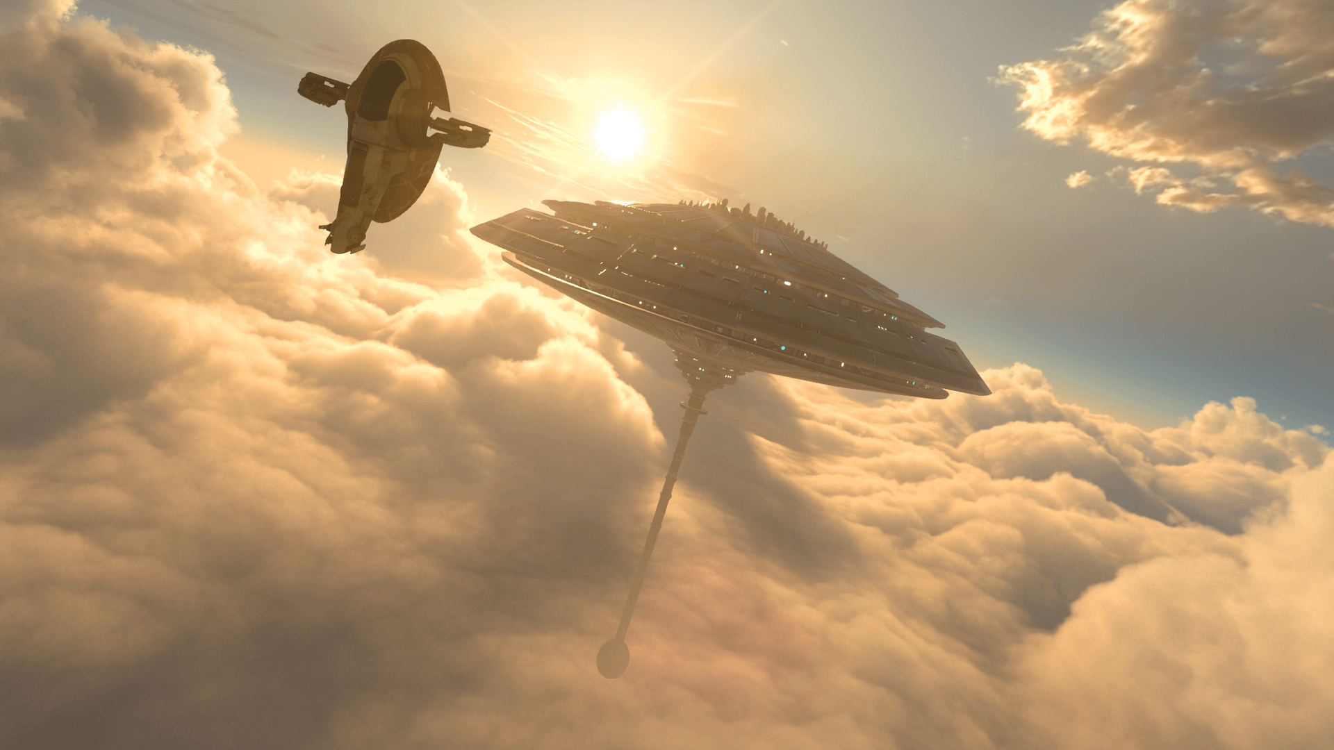 1920x1080 Star Wars Battlefront Bespin Airspace .