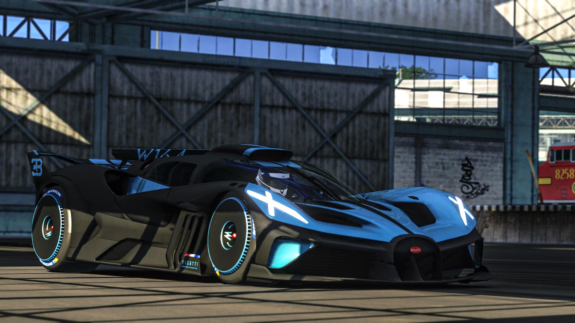 1920x1080 The amazing light weight 1825hp Bugatti .