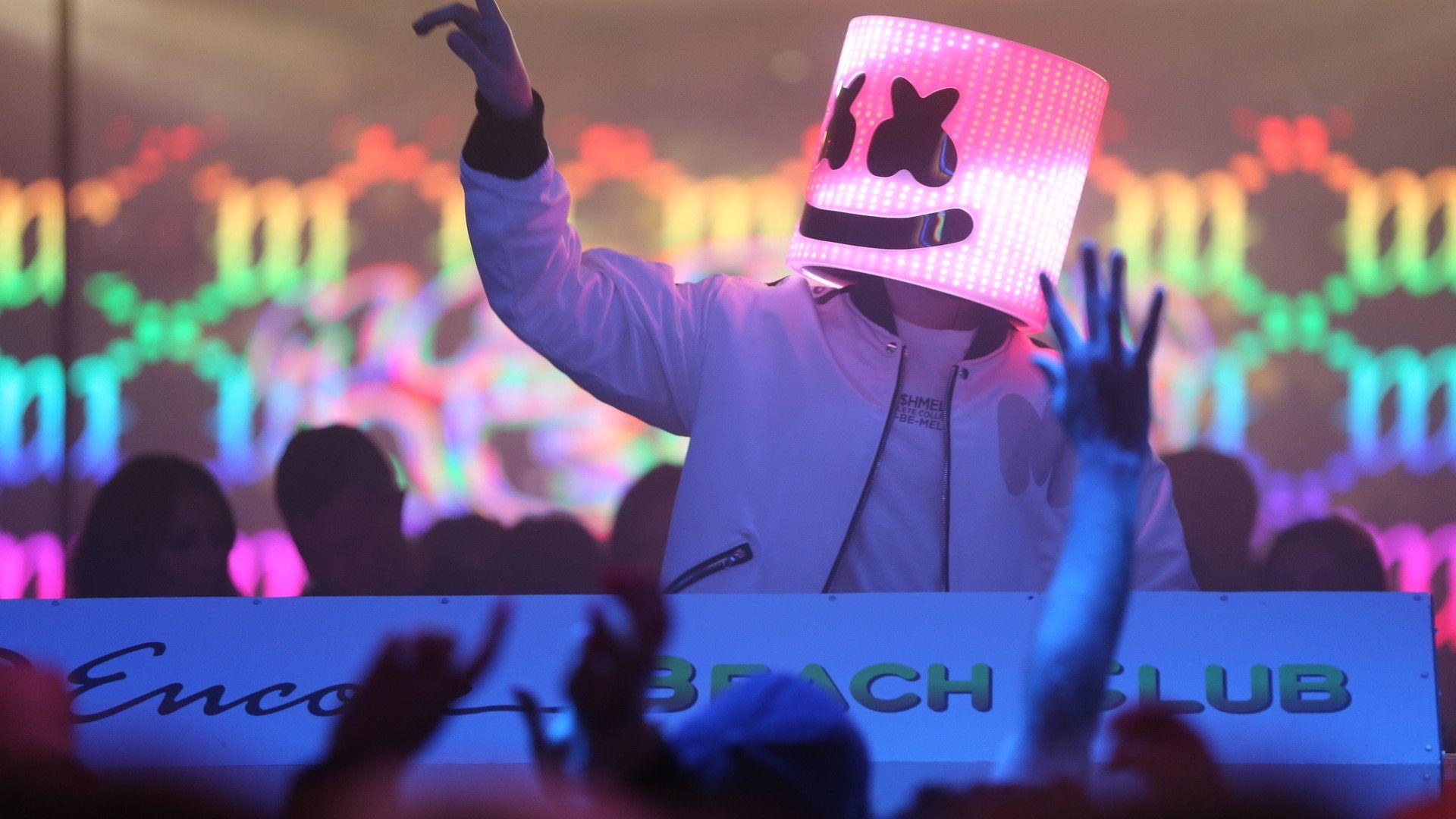 1920x1080 Neon mask wallpaper 4k dj Download .amp.