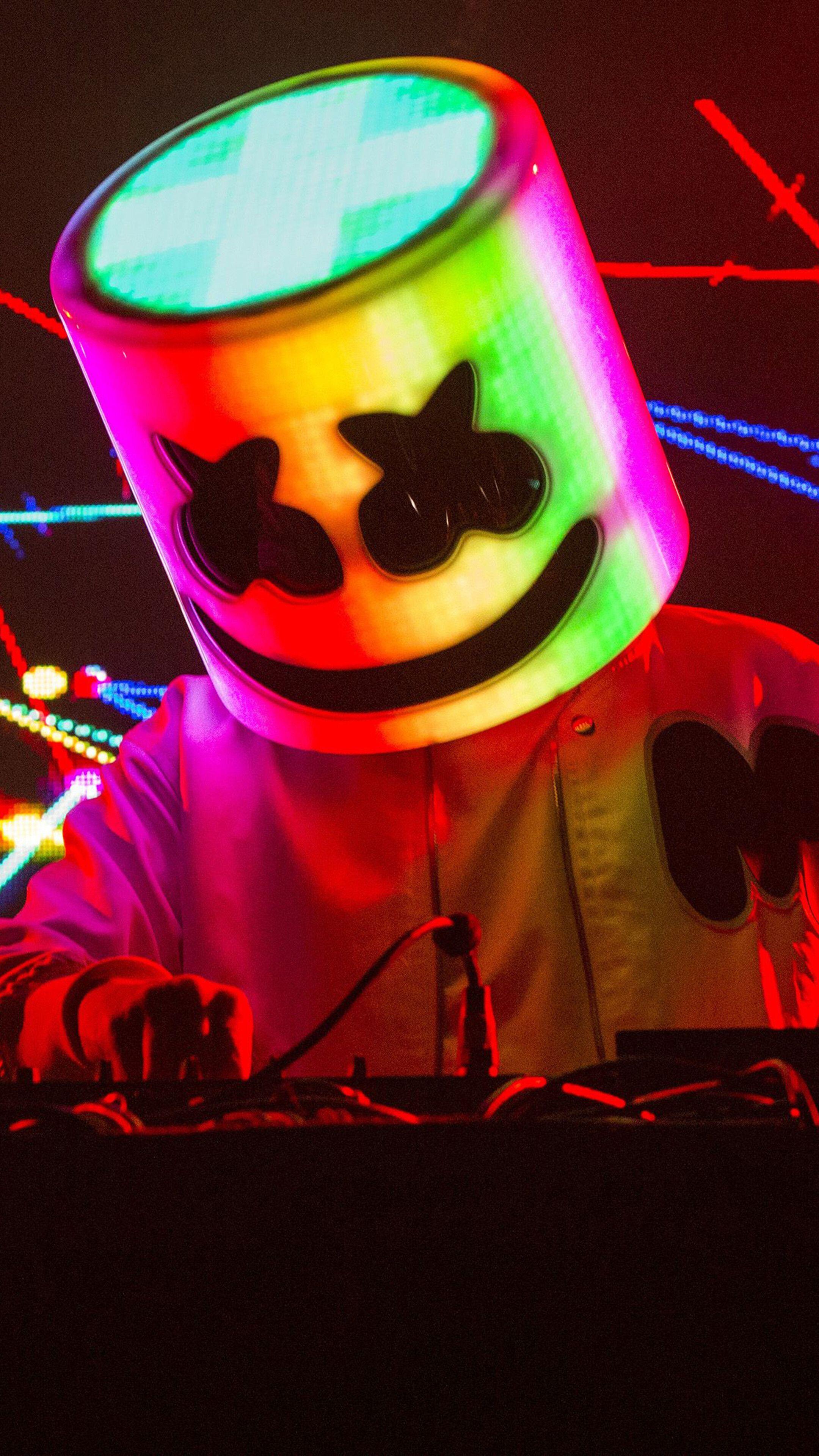 Neon Marshmello Wallpapers - Top Free Neon Marshmello Backgrounds