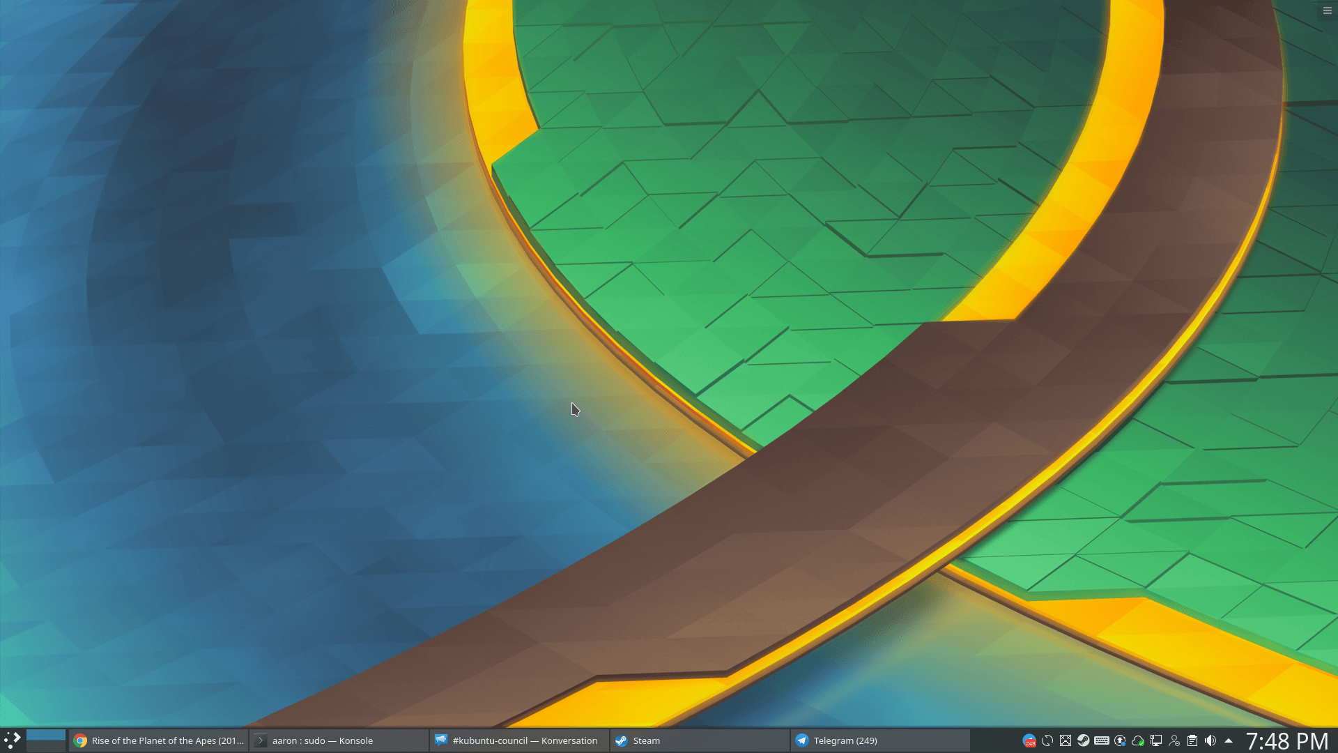 1920x1080 Kubuntu 17.04 Beta 1