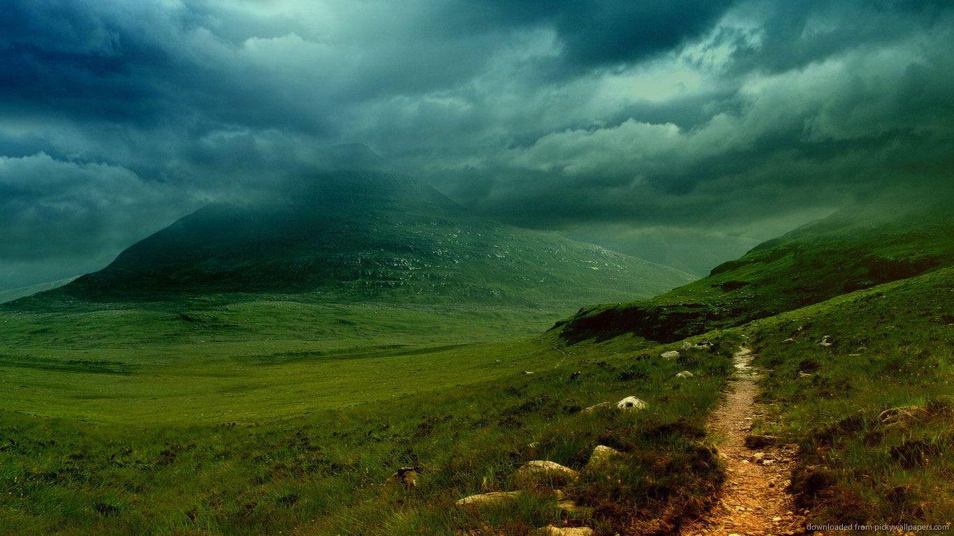 1366x768 landscape wallpaper 1366×768 interestingly colored landscape