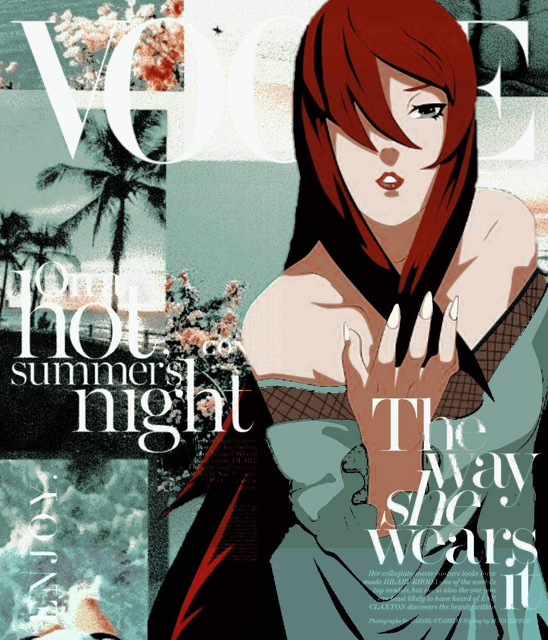1080x1261 Vogue : Featuring Mei Terumi. Naruto