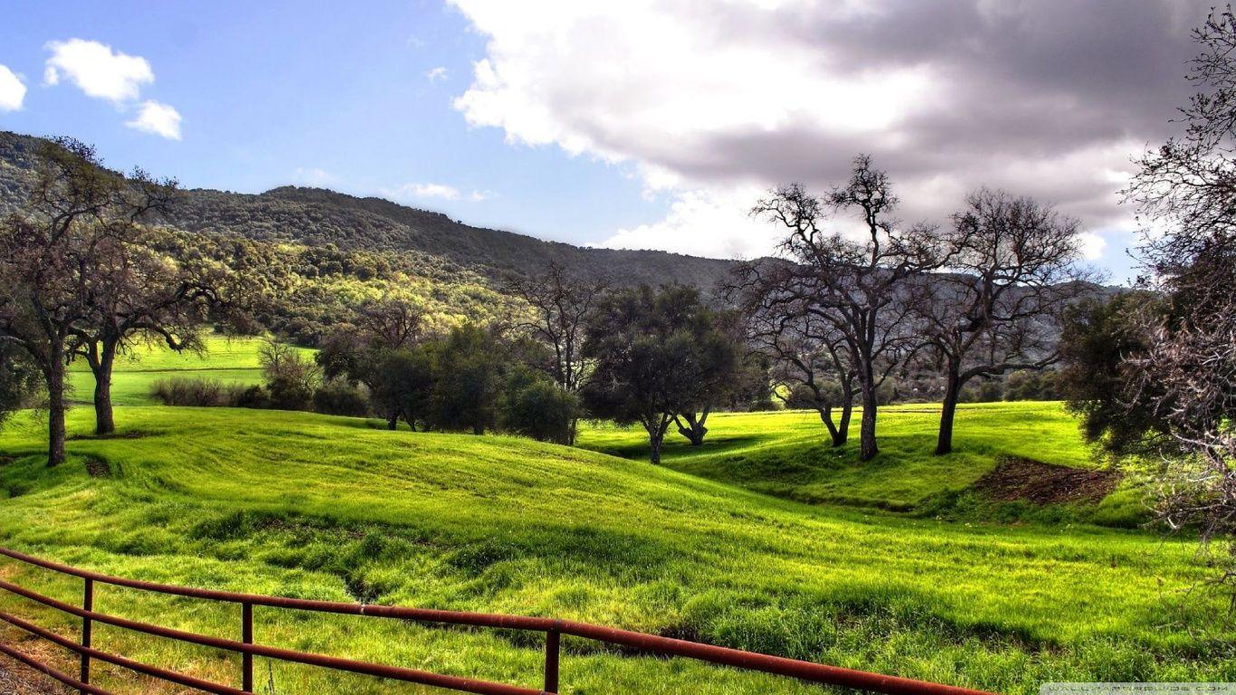 1366x768 Spring Landscape HDR ❤ 4K HD Desktop Wallpaper for 4K Ultra HD TV