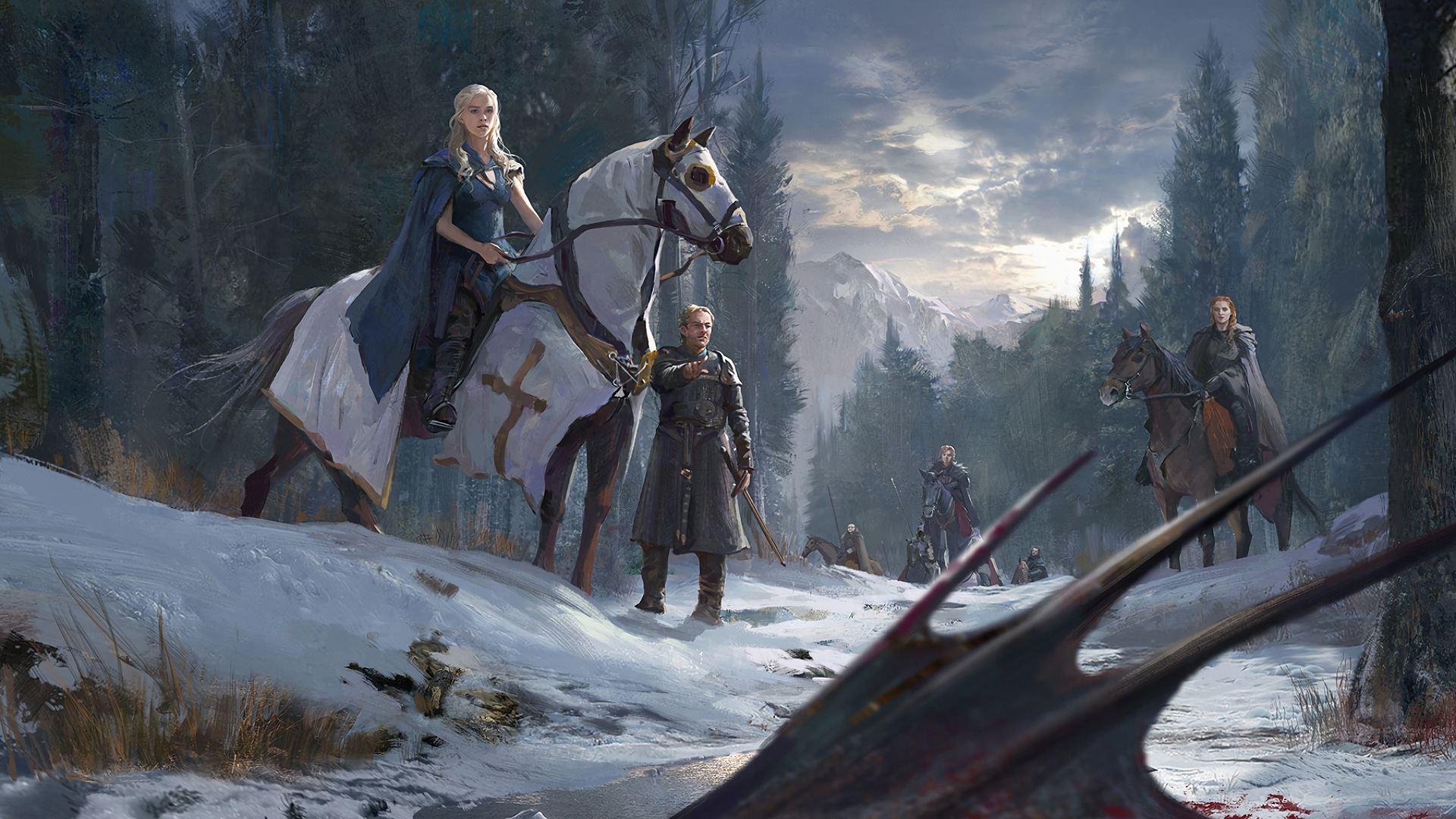 Game Of Thrones Art Wallpaper Game Wallpaper
