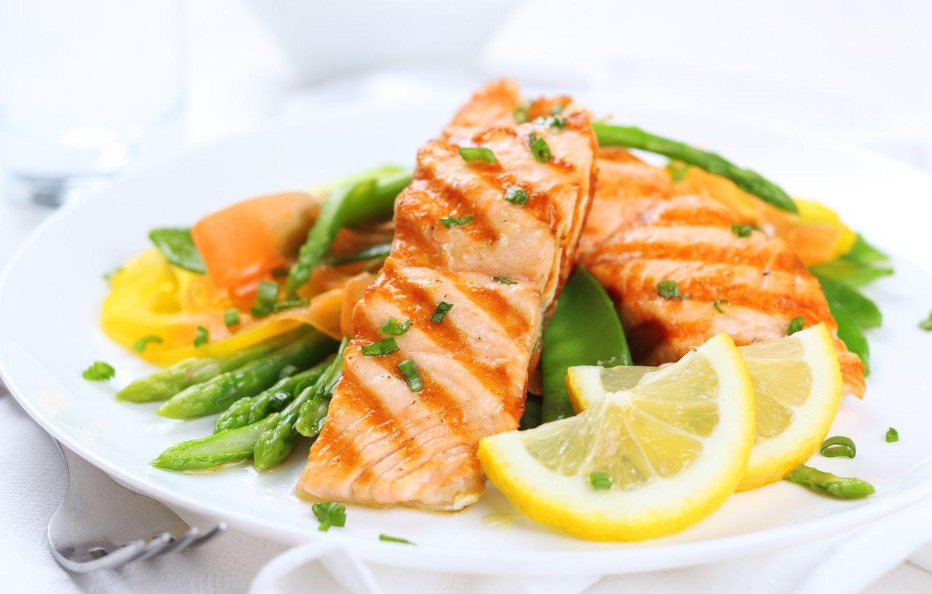 1332x850 Wallpaper lemon, food, fish, fruit .