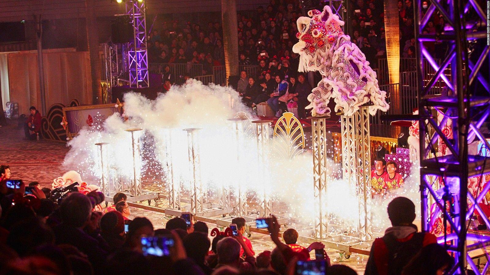 1600x900 Hong Kong: Chinese lion dancing gets .