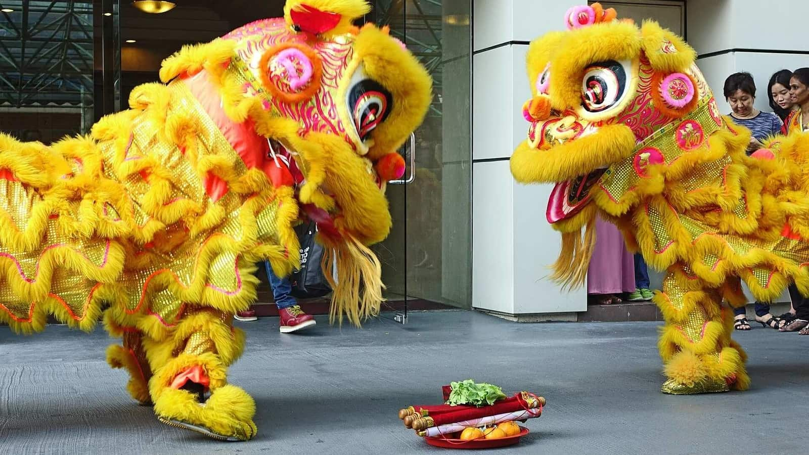 Lion Dance Wallpapers - Top Free Lion Dance Backgrounds - WallpaperAccess