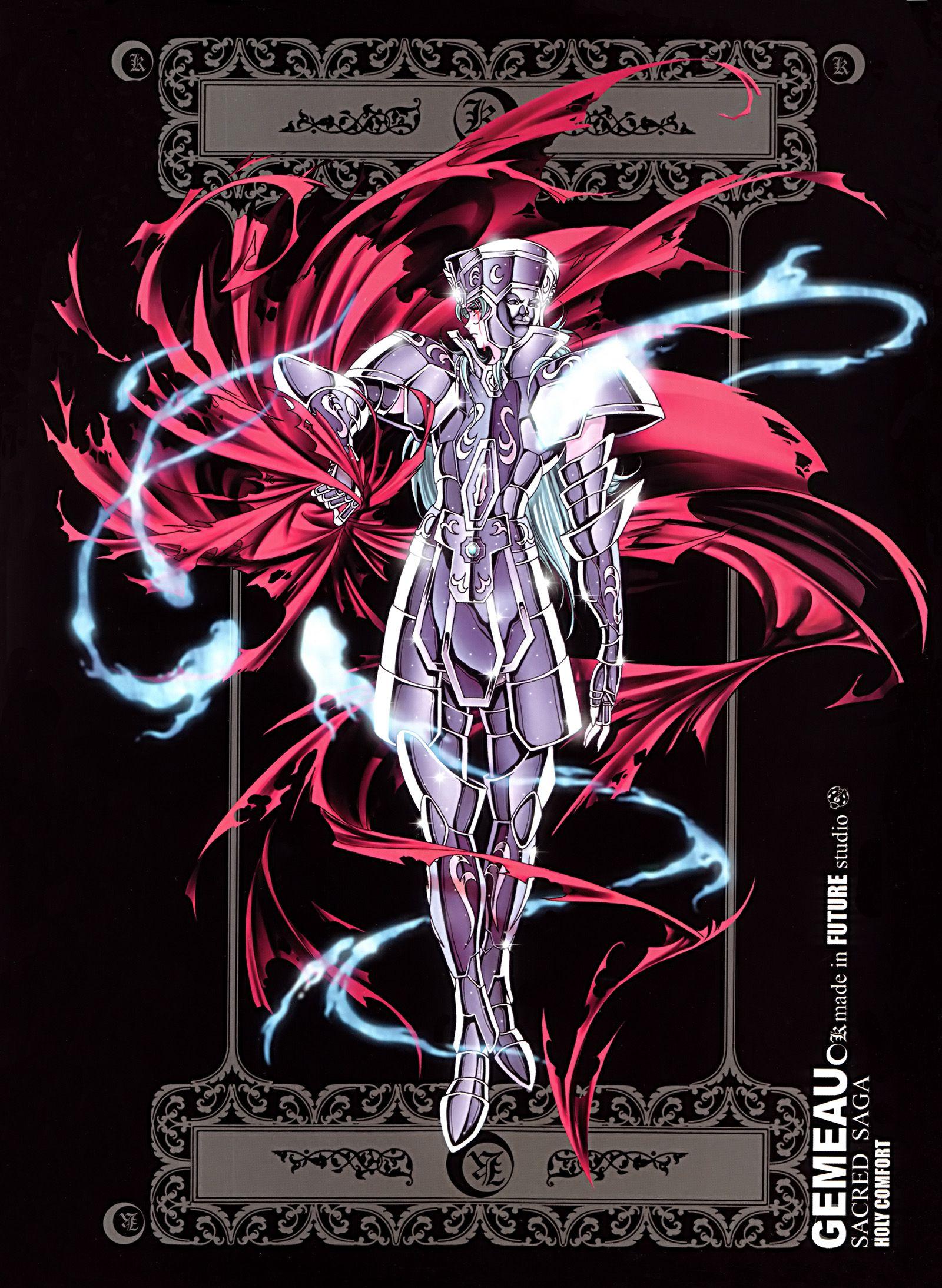 1600x2188 Gemini Saga Seiya Anime Image Board