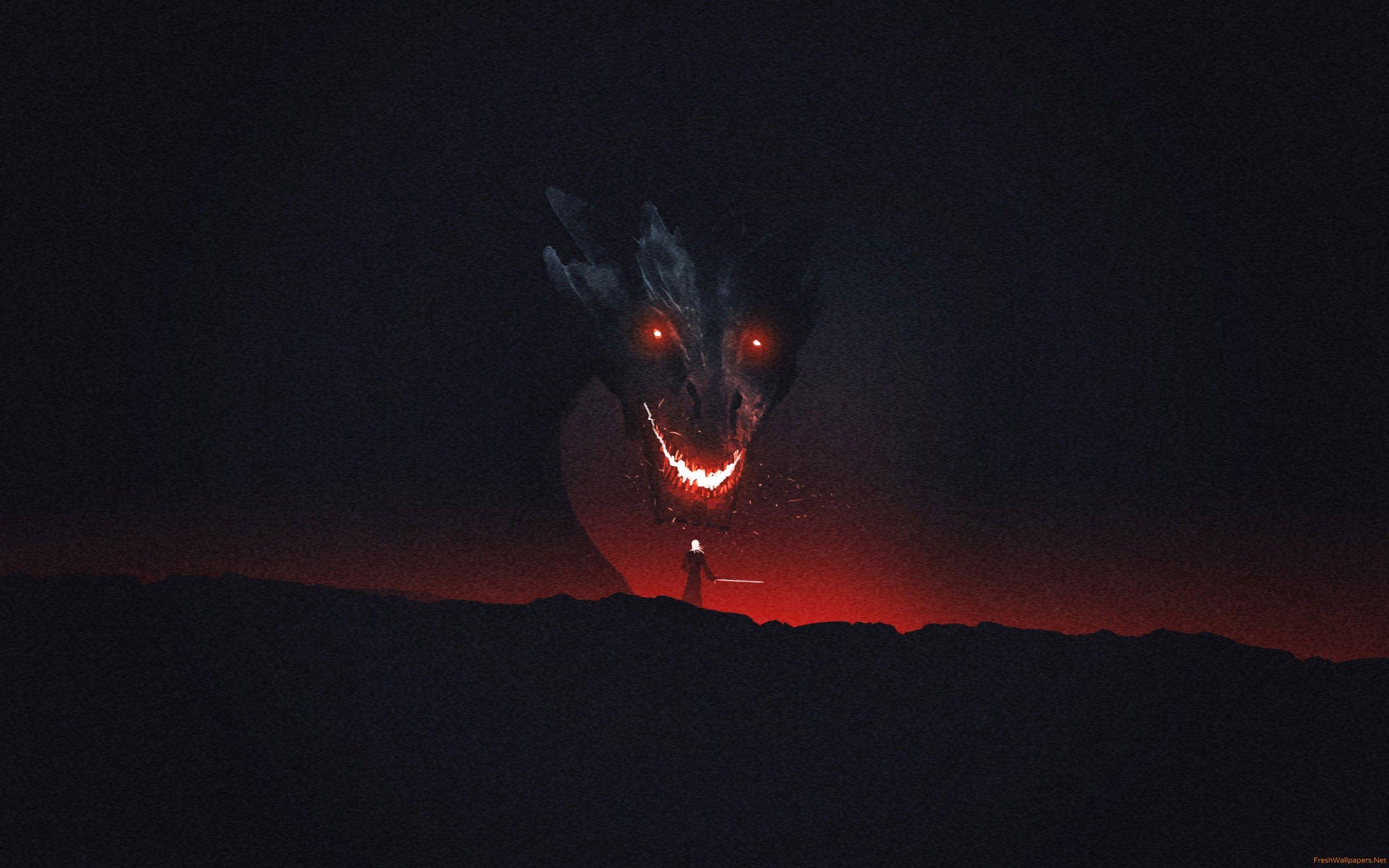 2560x1600 Dragon Game Of Thrones 4k Artwork wallpaper