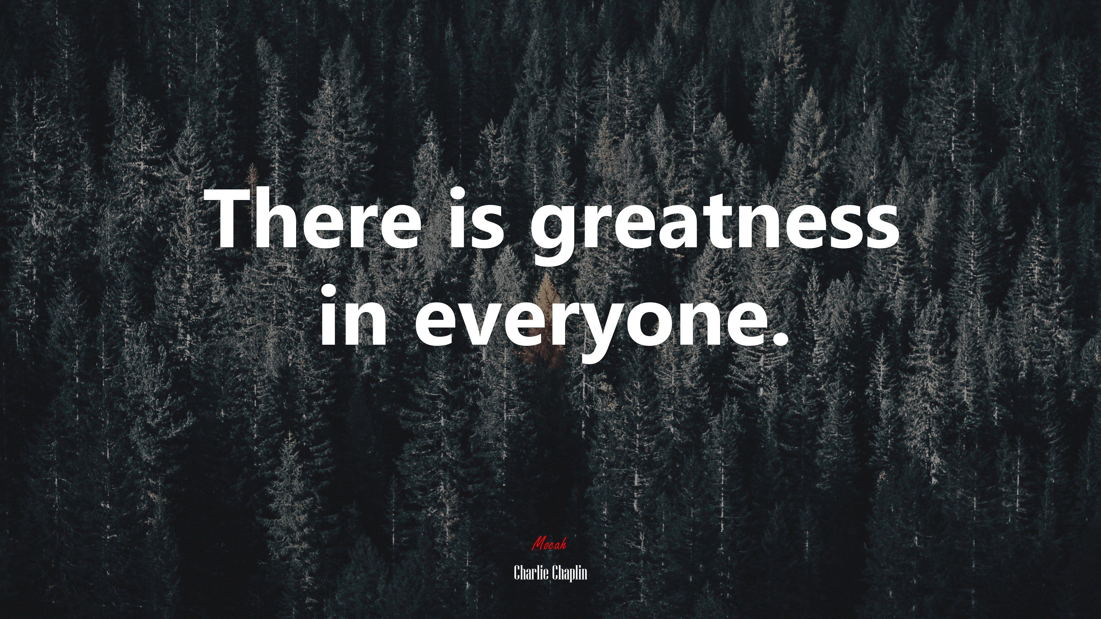 3840x2160 Charlie Chaplin quote, 4k wallpaper .