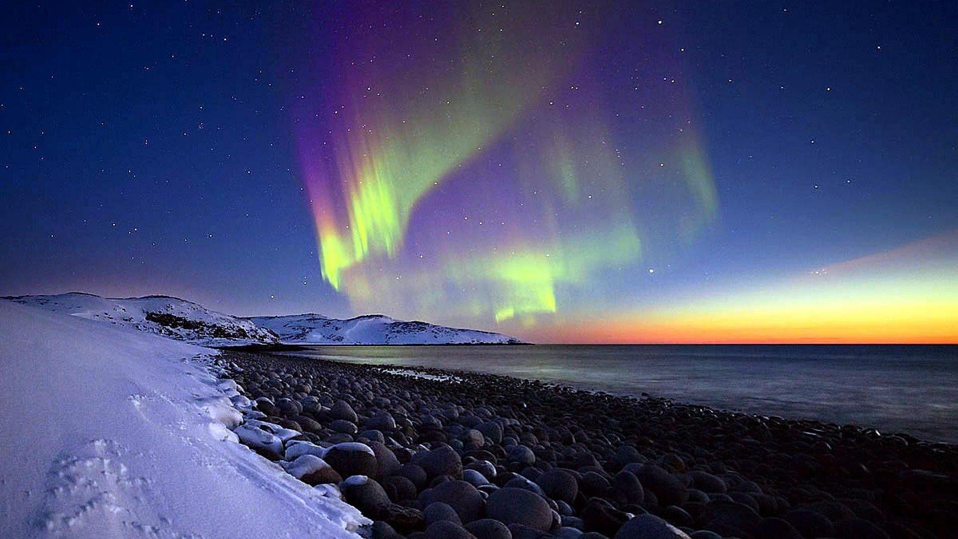 1920x1080 Aurora Borealis Background
