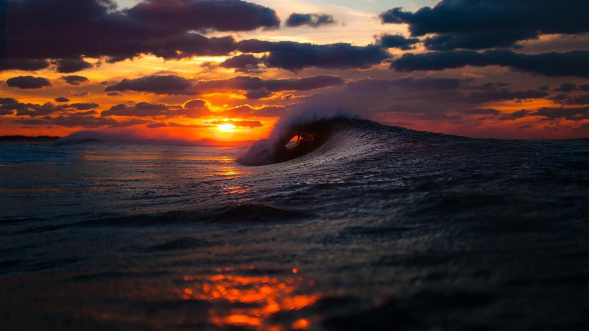 1920x1080 Aesthetic Computer Sunset Wallpaper .