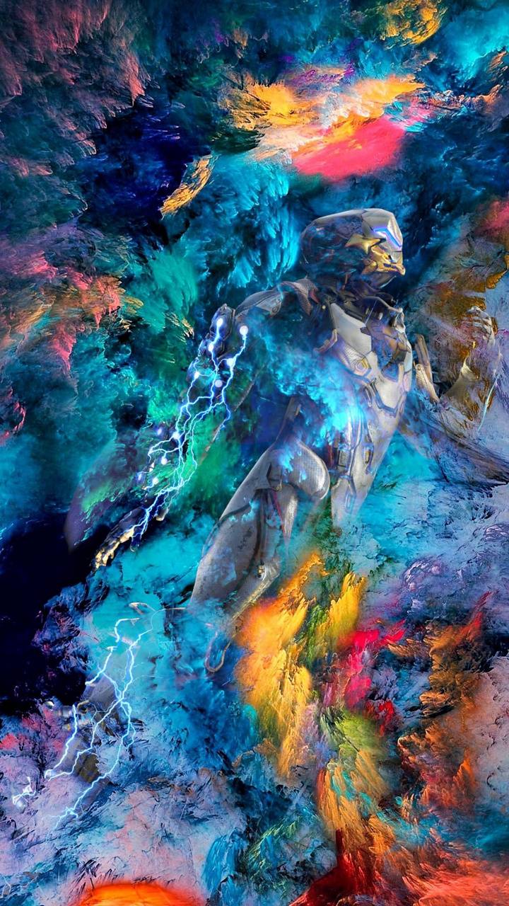 720x1280 Anthem Storm Art wallpaper by .