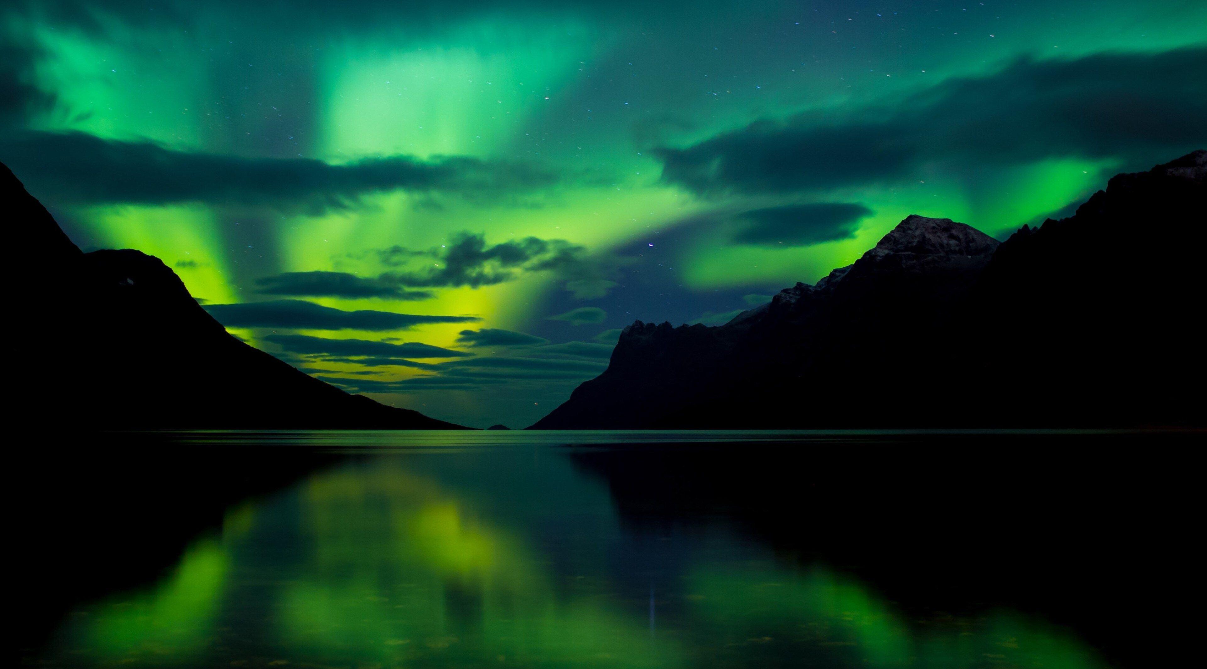3840x2130 aurora borealis 4k download HD wallpaper for pc