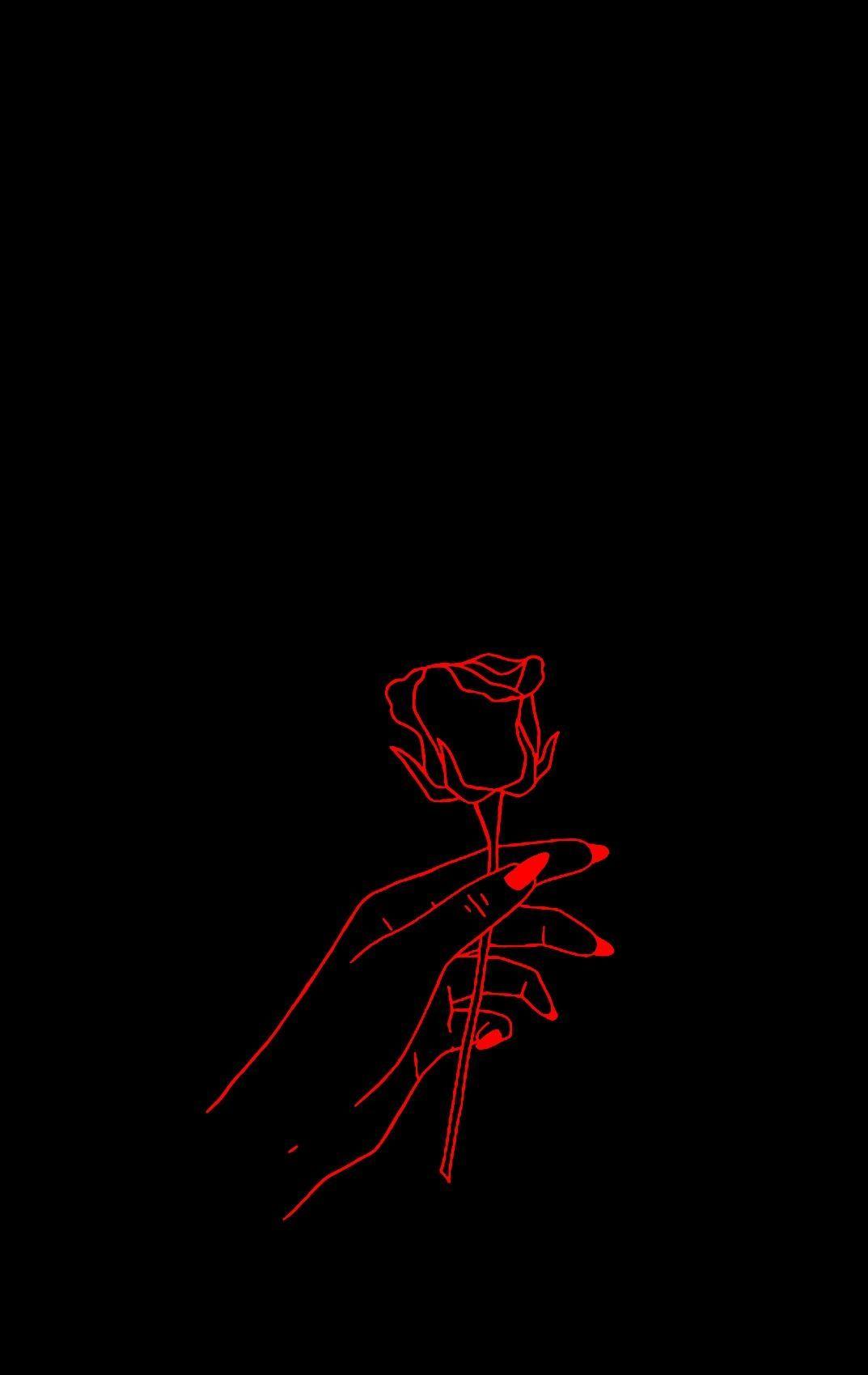 1073x1699 Dope Red And Black