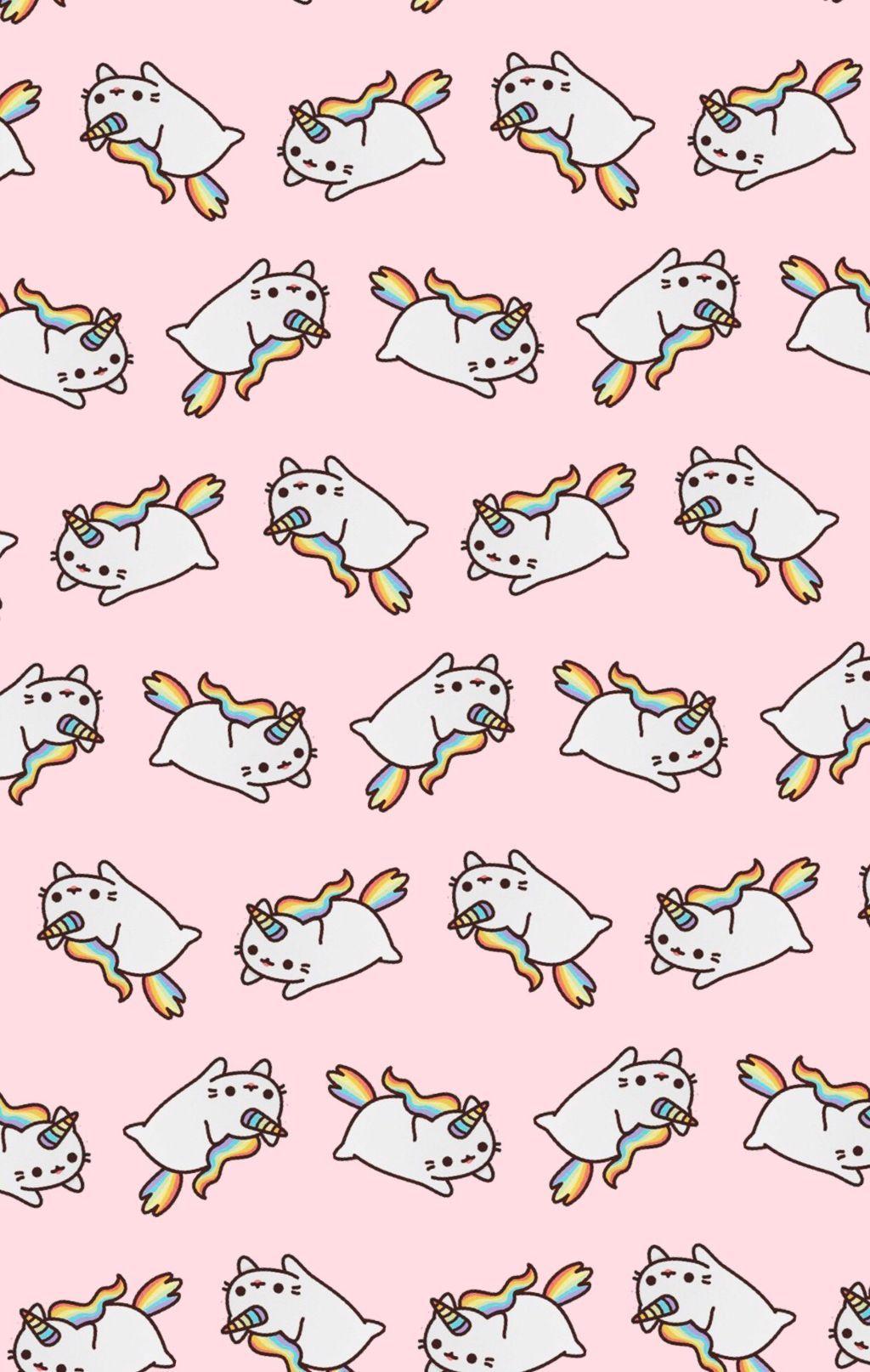 1024x1614 Kawaii Unicorn Wallpaper