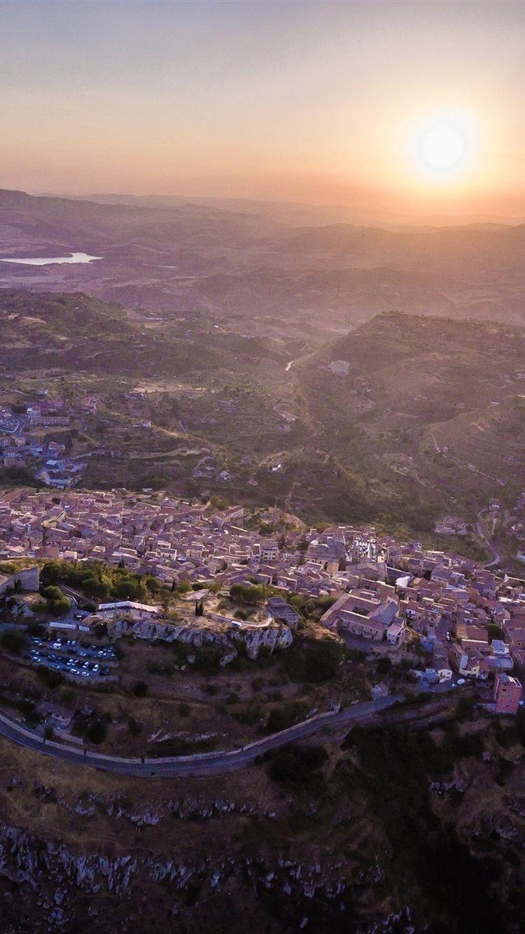 750x1334 Wallpaper Sicily, Assoro, Italy .best