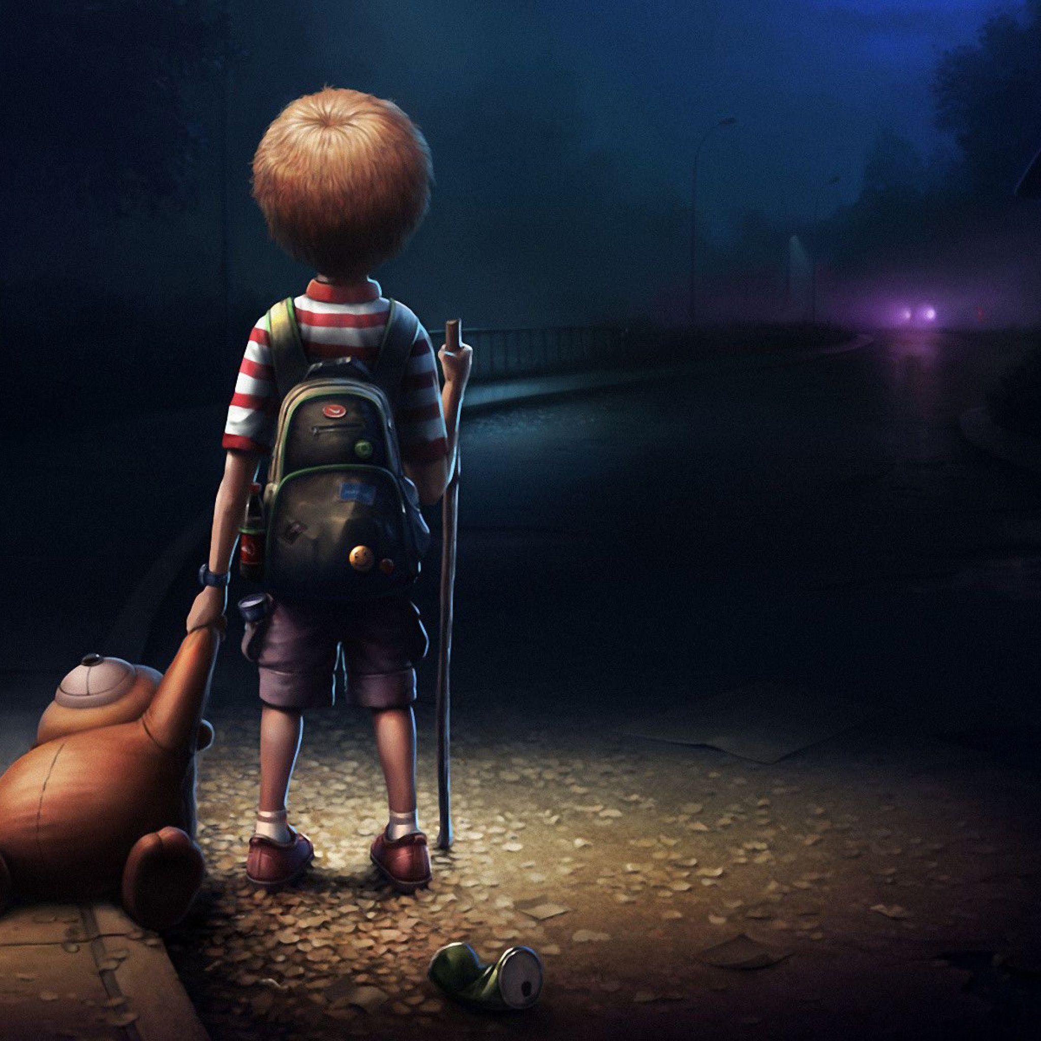 2048x2048 Sad Moving Background .