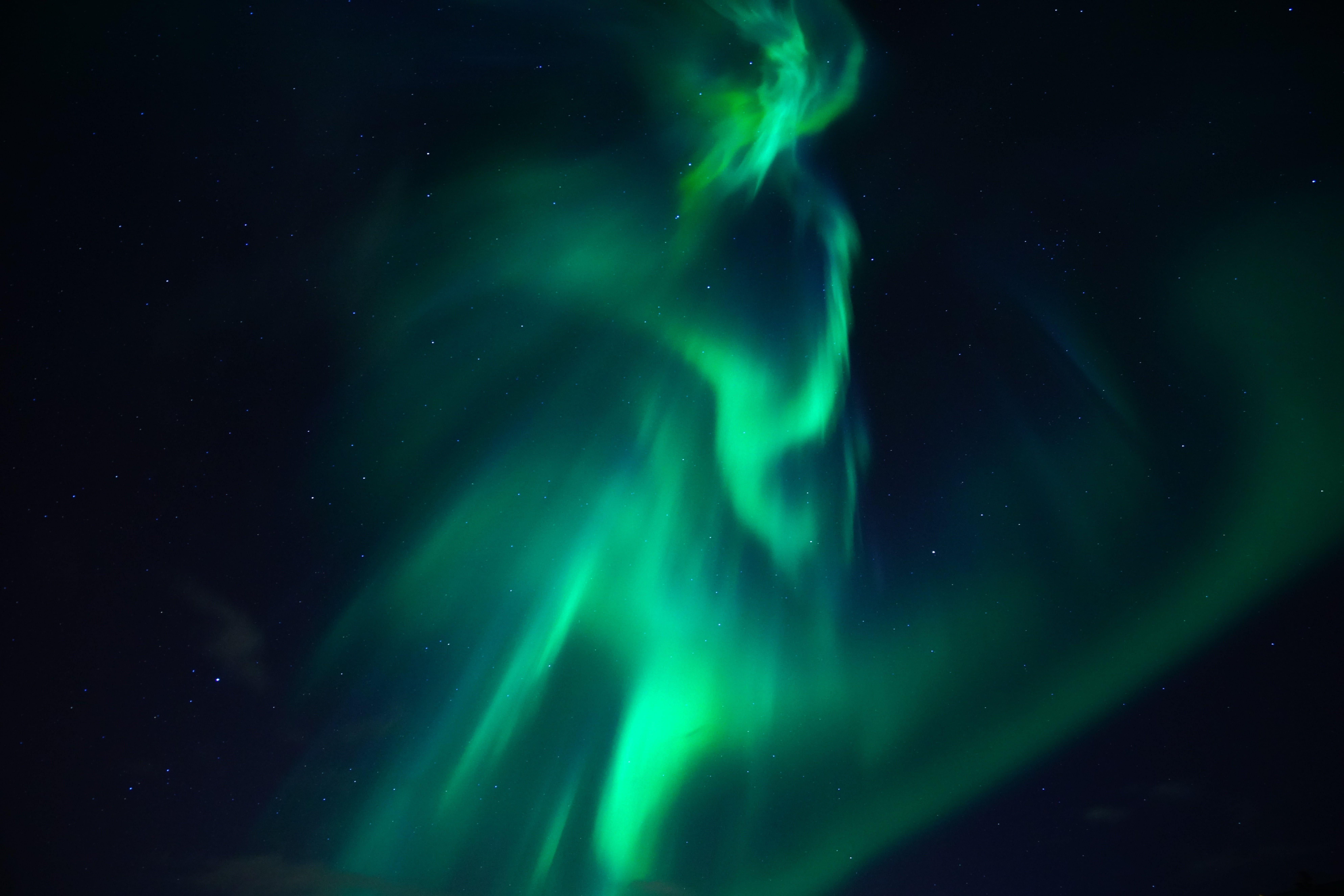 7952x5304 Northern Lights, Aurora Borealis, 4K, 8K HD wallpaper